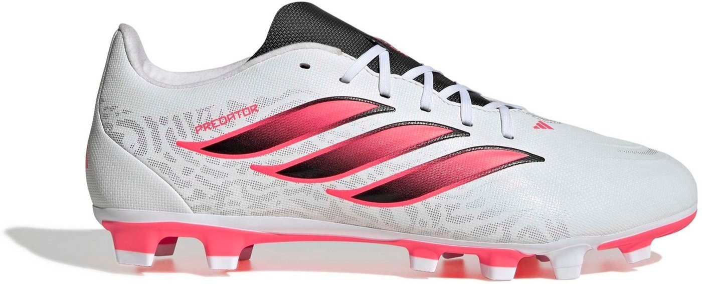 adidas Sportswear Predator Club Fußballschuh FG/MG White/Solar Turbo/Black Fußballschuh