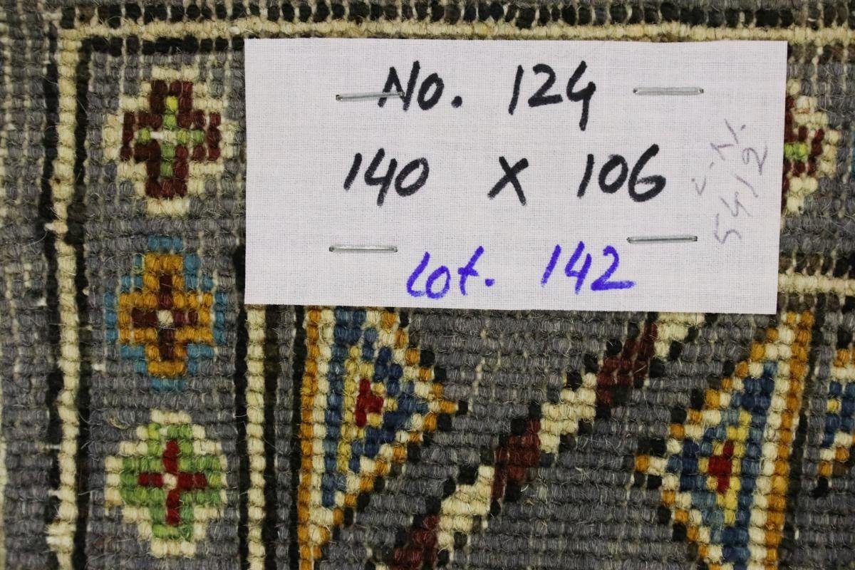 Orientteppich Höhe: mm 6 Handgeknüpfter Trading, 105x139 rechteckig, Orientteppich, Afghan Ersari Nain