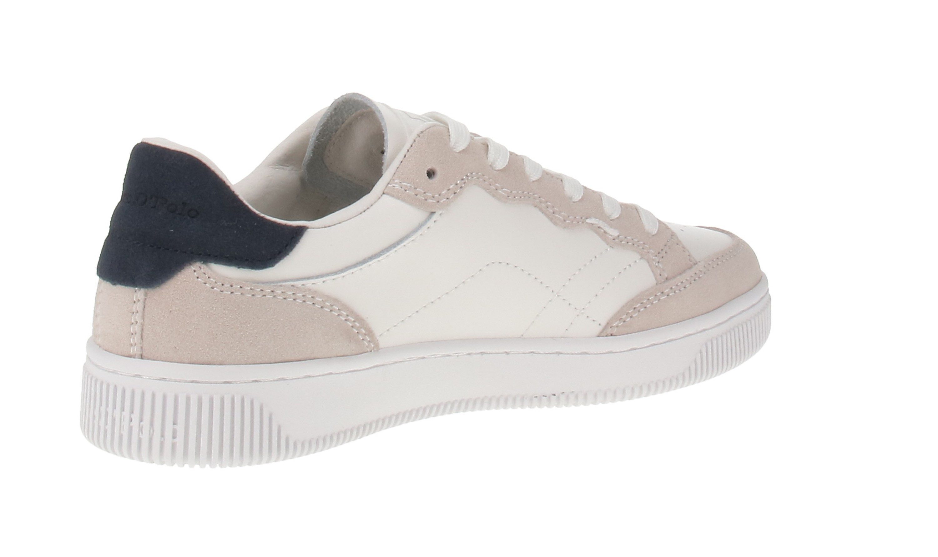 Marc O'Polo Marc O'Polo 502 18713503 321 - Damen Sneaker - 182-Cloudy-White-Navy Sneaker