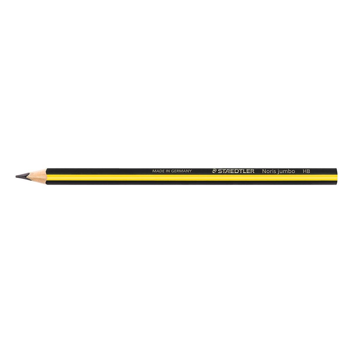 Dreikant 119, Noris® jumbo STAEDTLER Bleistift (12-tlg), (mittelweich), HB