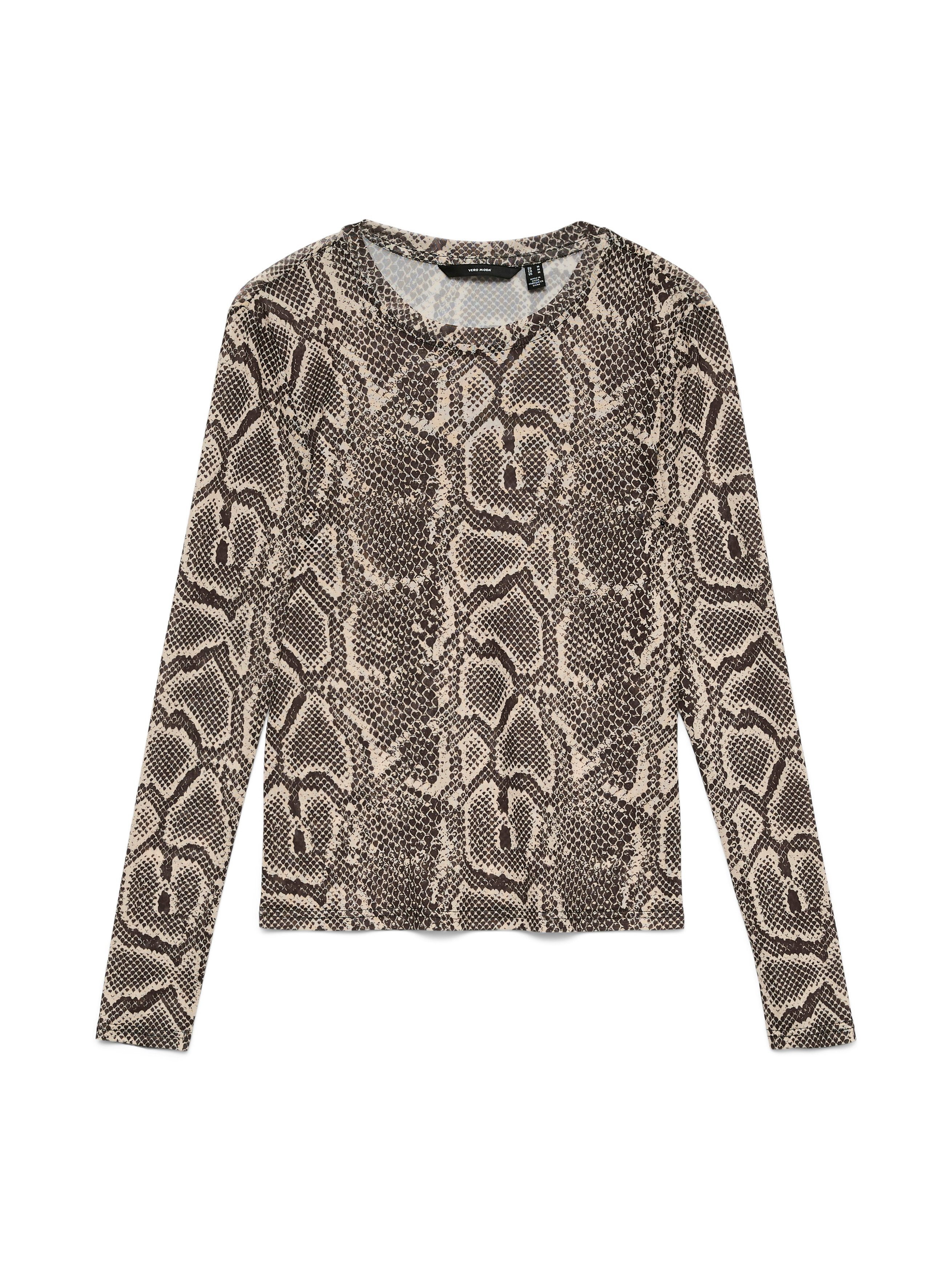 Vero Moda Langarmshirt VMLOVA LS MESH günstig online kaufen