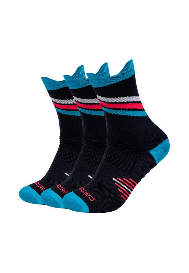 Camano Sportsocken performance training light 3er Pack 3er Pack Sportsocken mit optimalem Fußklima dank Mesheinsätzen