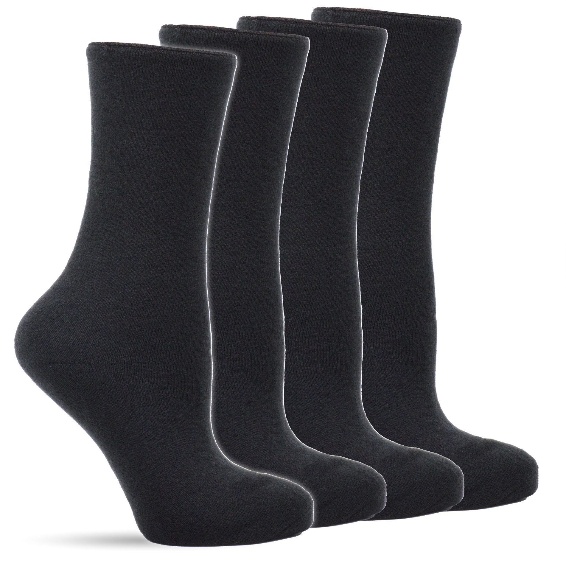 Frostfighter Thermosocken Herren Wintersocken ohne Gummi (6-Paar, Schwarz) günstig online kaufen