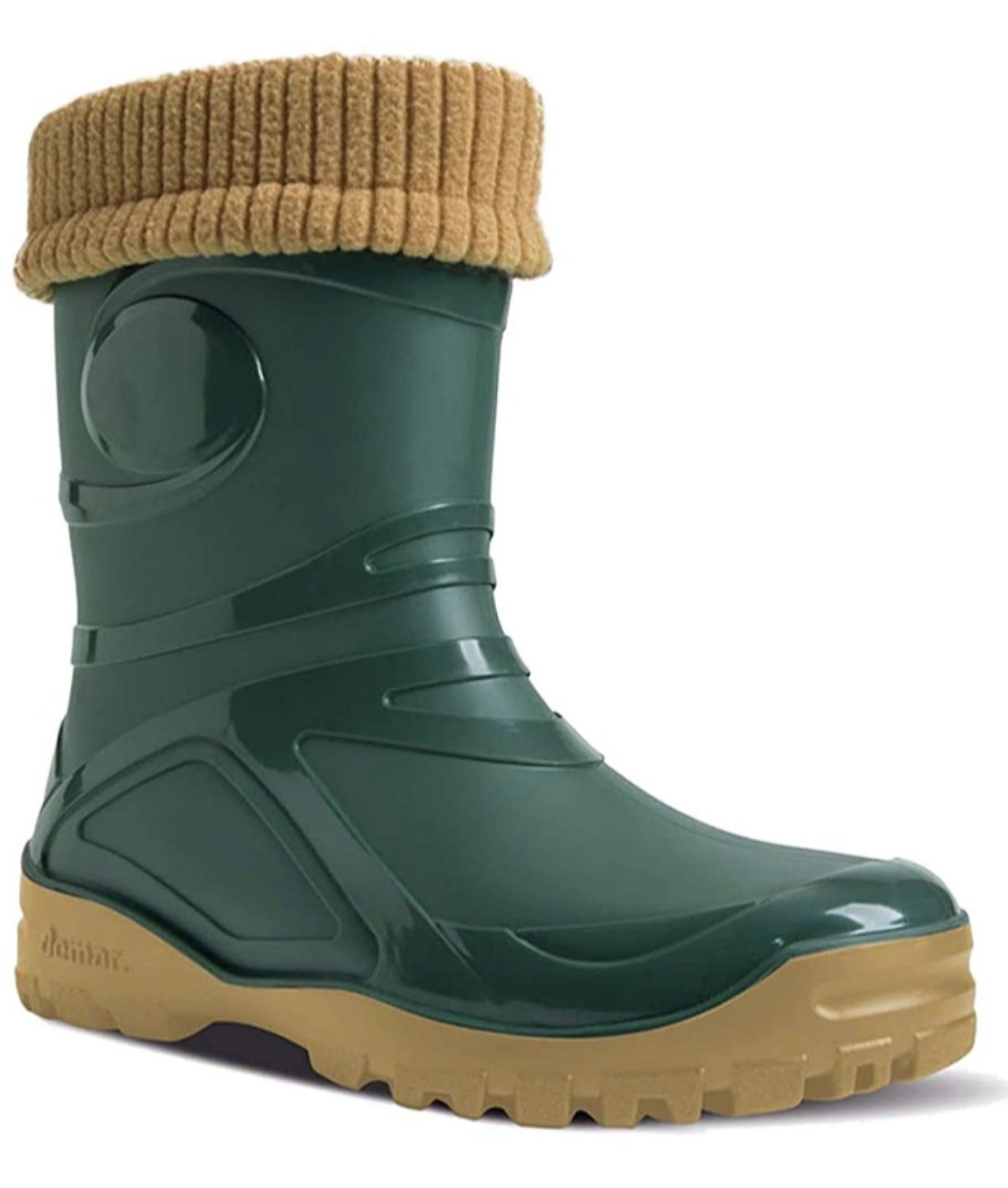 Demar Gummistiefel Damen gefüttert winter Rutschfest Wasserdicht Gummistiefel