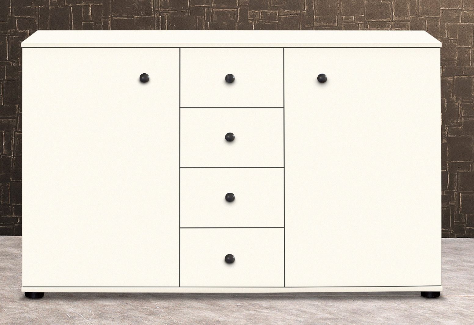 Wimex Kombikommode Chalet, Breite/Tiefe/Höhe: 130/41/83 cm