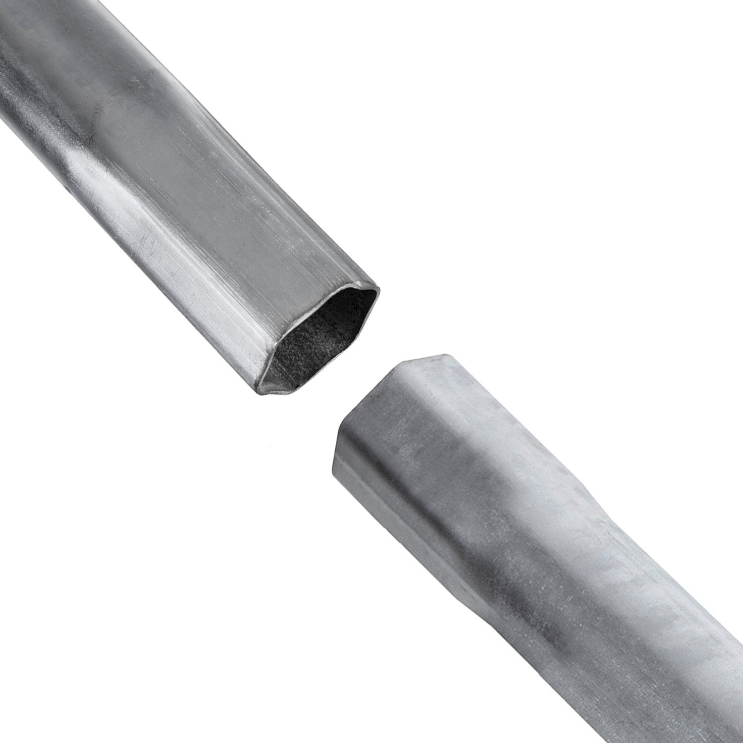 Länge: Stahl (1-St) aus Rundstange Verzinkter mm, Maclean Stahl, 100cm Antennenmast MCTV-932 1000