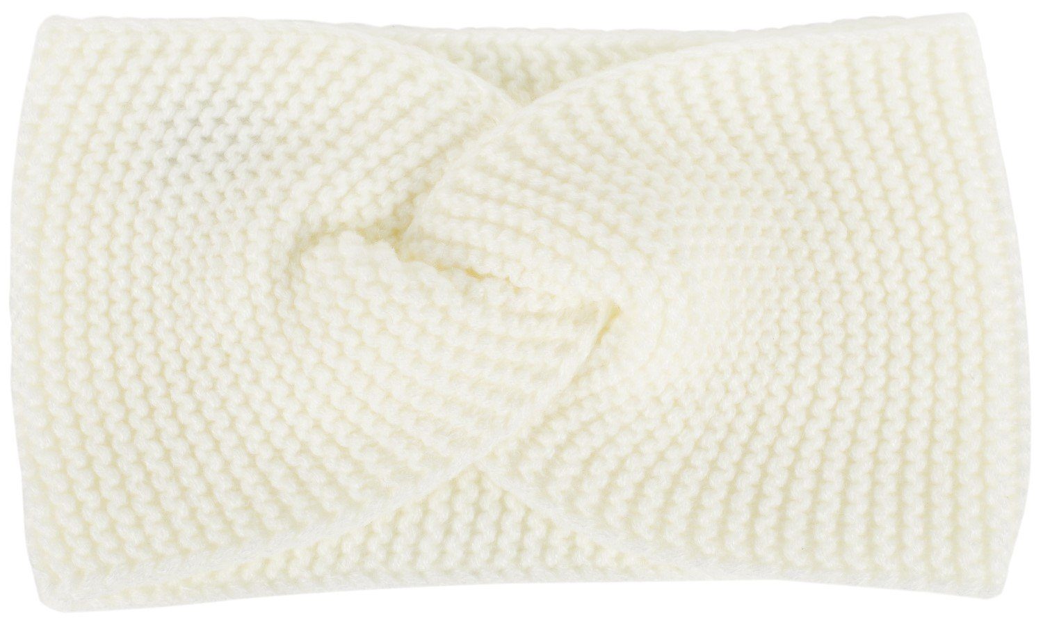 styleBREAKER Stirnband Krausstrick Stirnband Twist Knoten günstig online kaufen