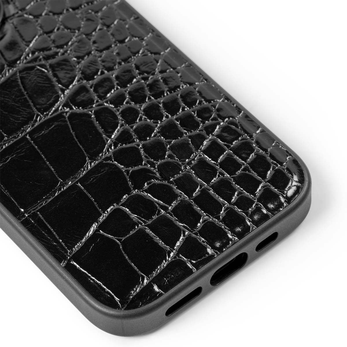 iDeal of Sweden Backcover iDeal of Sweden Vegan Leather Back Cover Apple iPhone 15 Pro - Black C