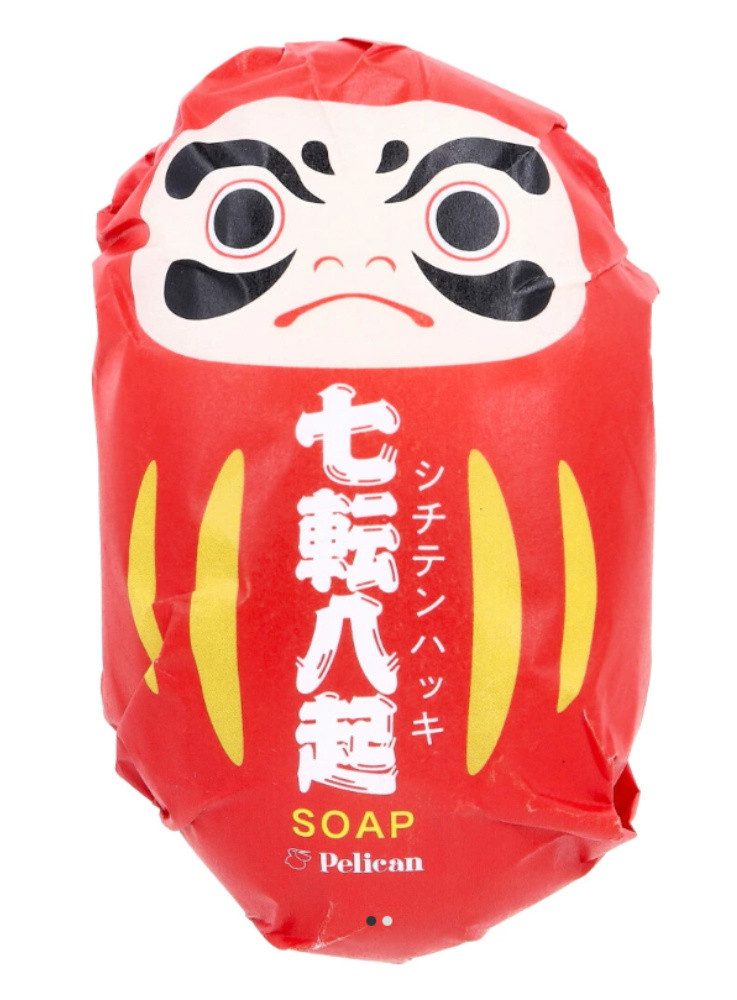 Pelican Soap Handseife Pelican Wa Soap Daruma 180 g – Japanische Seife, 1-tlg.