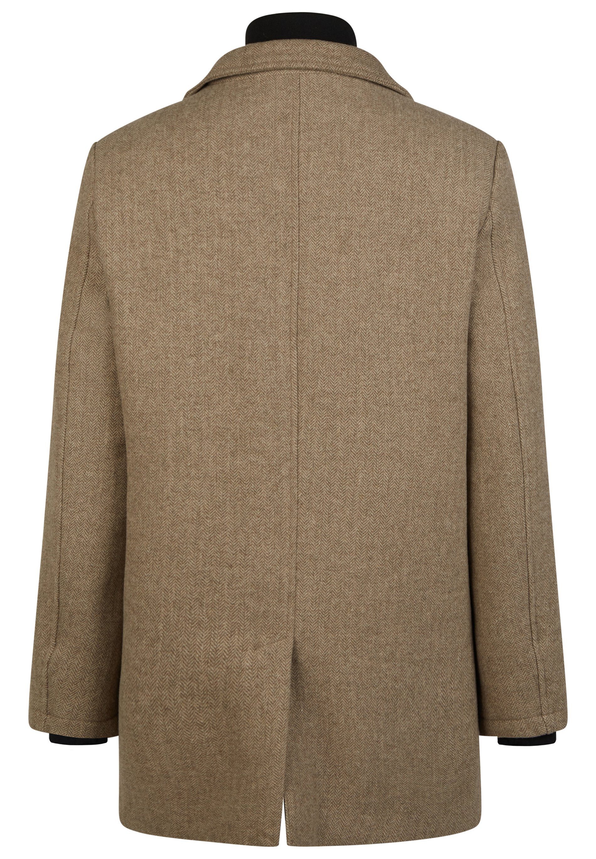 Calamar Wollmantel Wollmantel Herringbone günstig online kaufen