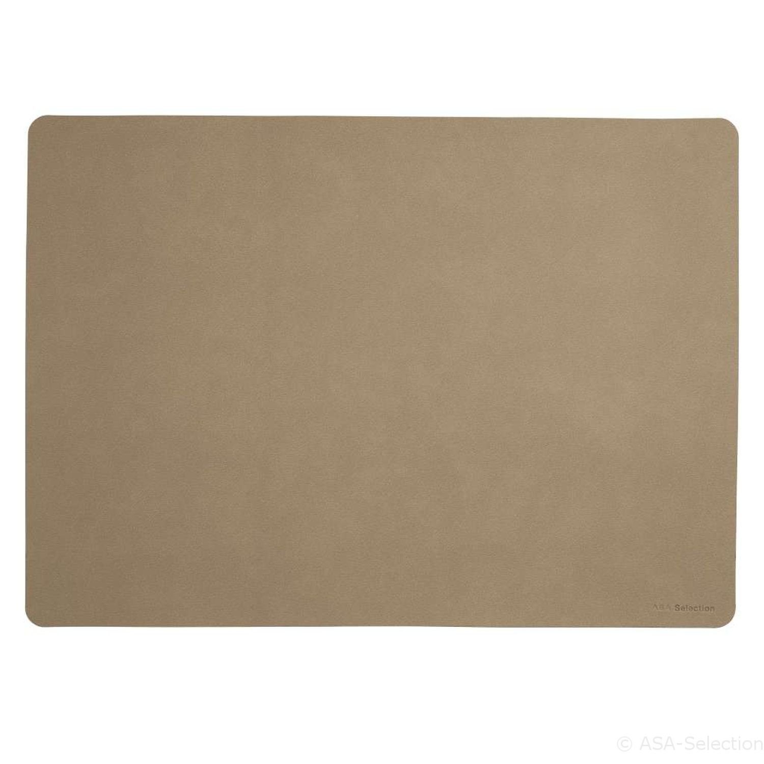 x Platzset, Soft ASA 33 cm, Leather 46 SELECTION, Sandstone (6-St)
