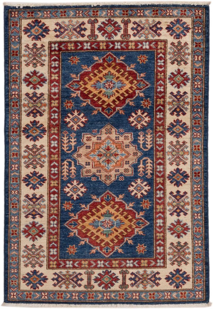 Orientteppich Super Kazak 85x124 Handgeknüpfter Orientteppich, Nain Trading, rechteckig, Höhe: 5 mm