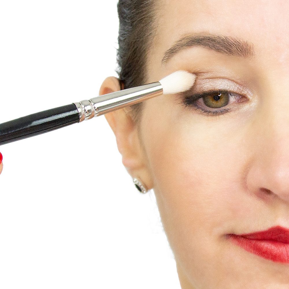 Cosline Cosmetics Lidschattenpinsel Blenderpinsel, 1 tlg., zum Verwischen von Konturen, einzigartige Form