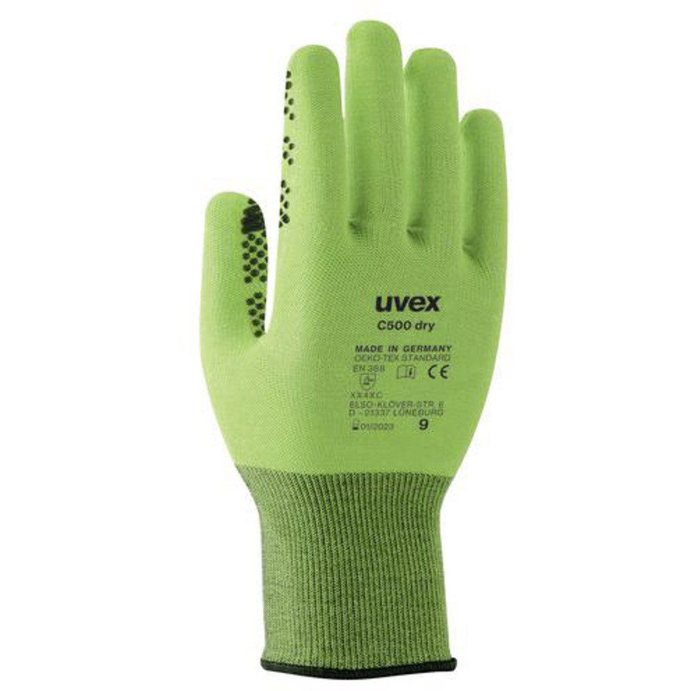 Uvex Schnittschutzhandschuhe uvex C500 dry 6049908 Schnittschutzhandschuh Größe (Handschuhe): 8 EN