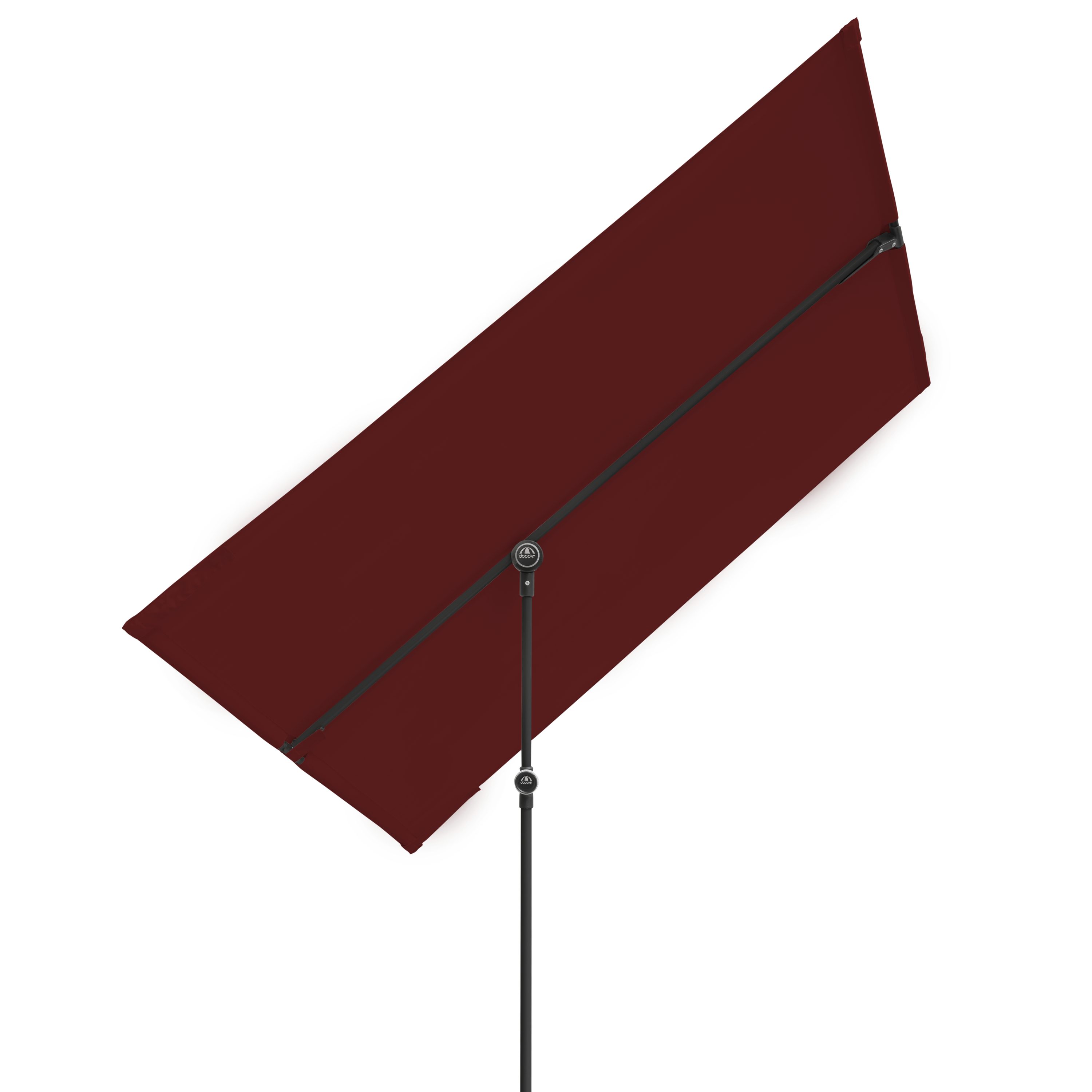 doppler® Sonnenschirm Active Balkonblende Black, 170x130cm, Sichtschutz