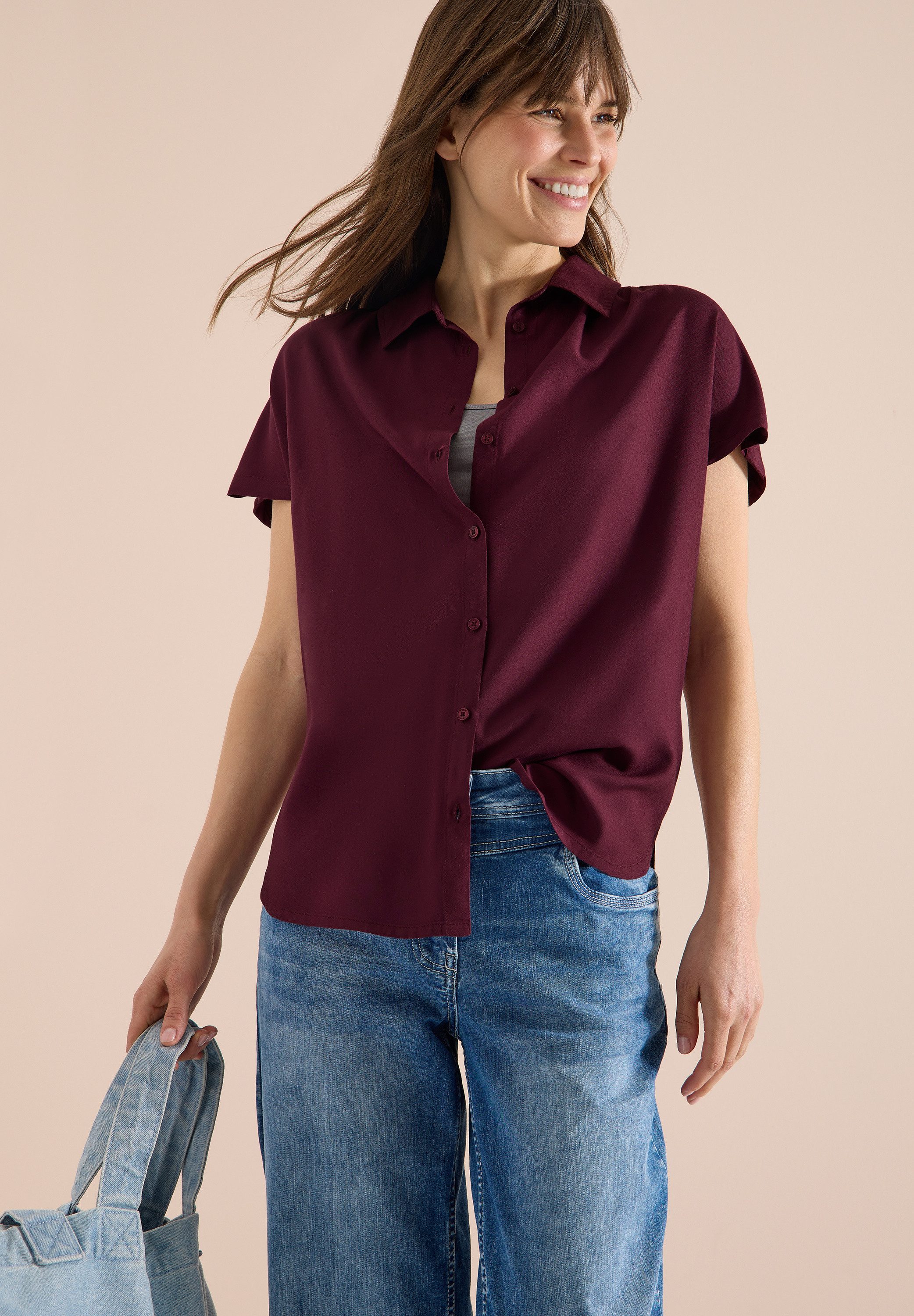 CECIL Hemdbluse im Basic-Style