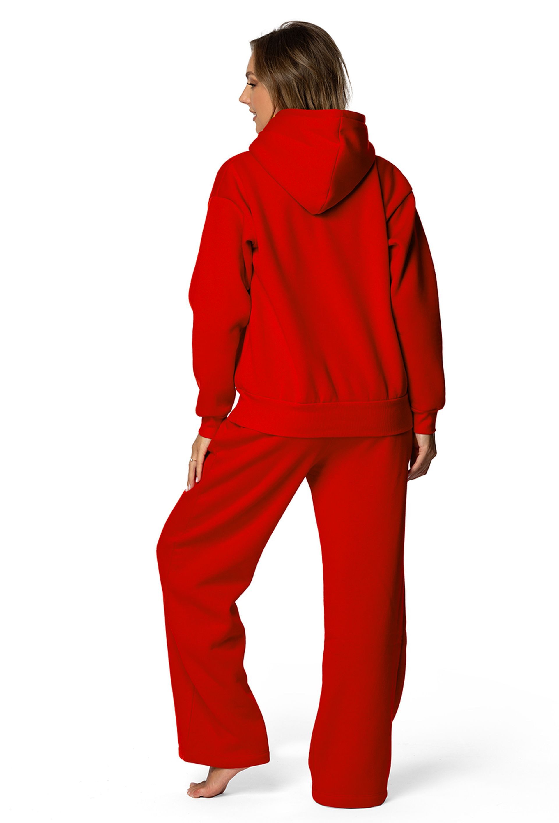 DKaren Freizeitanzug Damen Hausanzug Jogginganzug Baumwolle günstig online kaufen