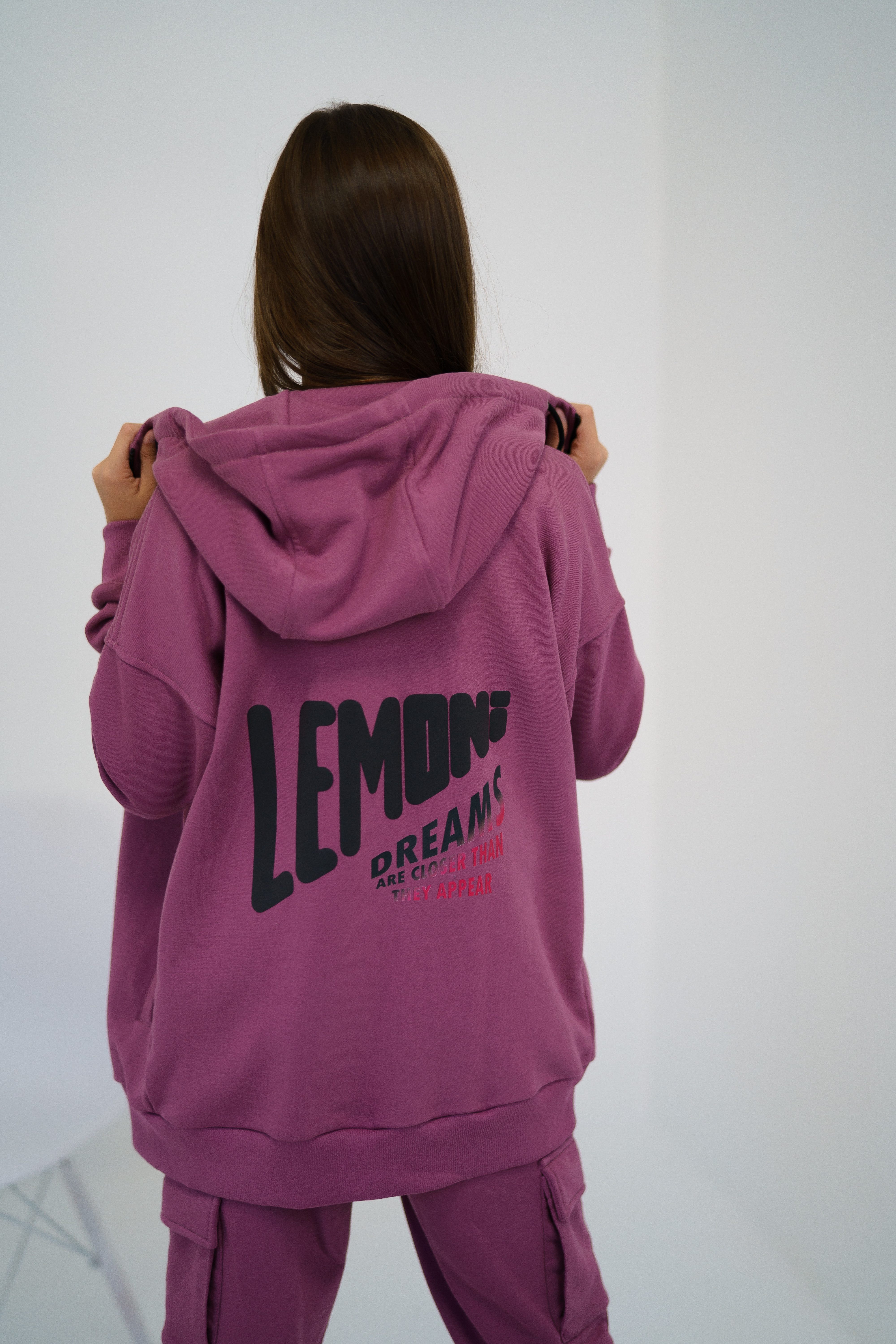 LEMONI Kapuzensweatjacke Unisex Zip-Hoodie in Urban-Style günstig online kaufen
