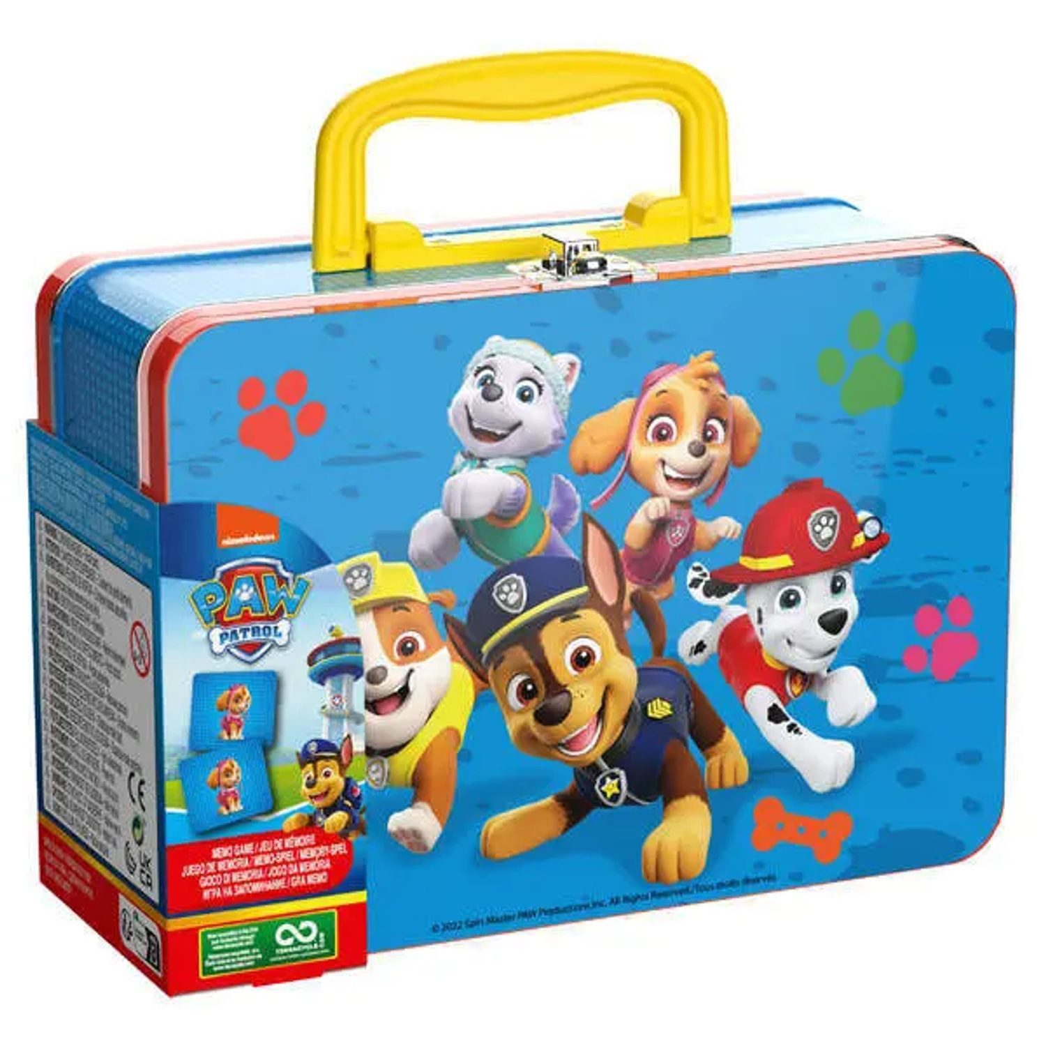 Spin Master Spiel CGI PAW Memo Match Mini Tin