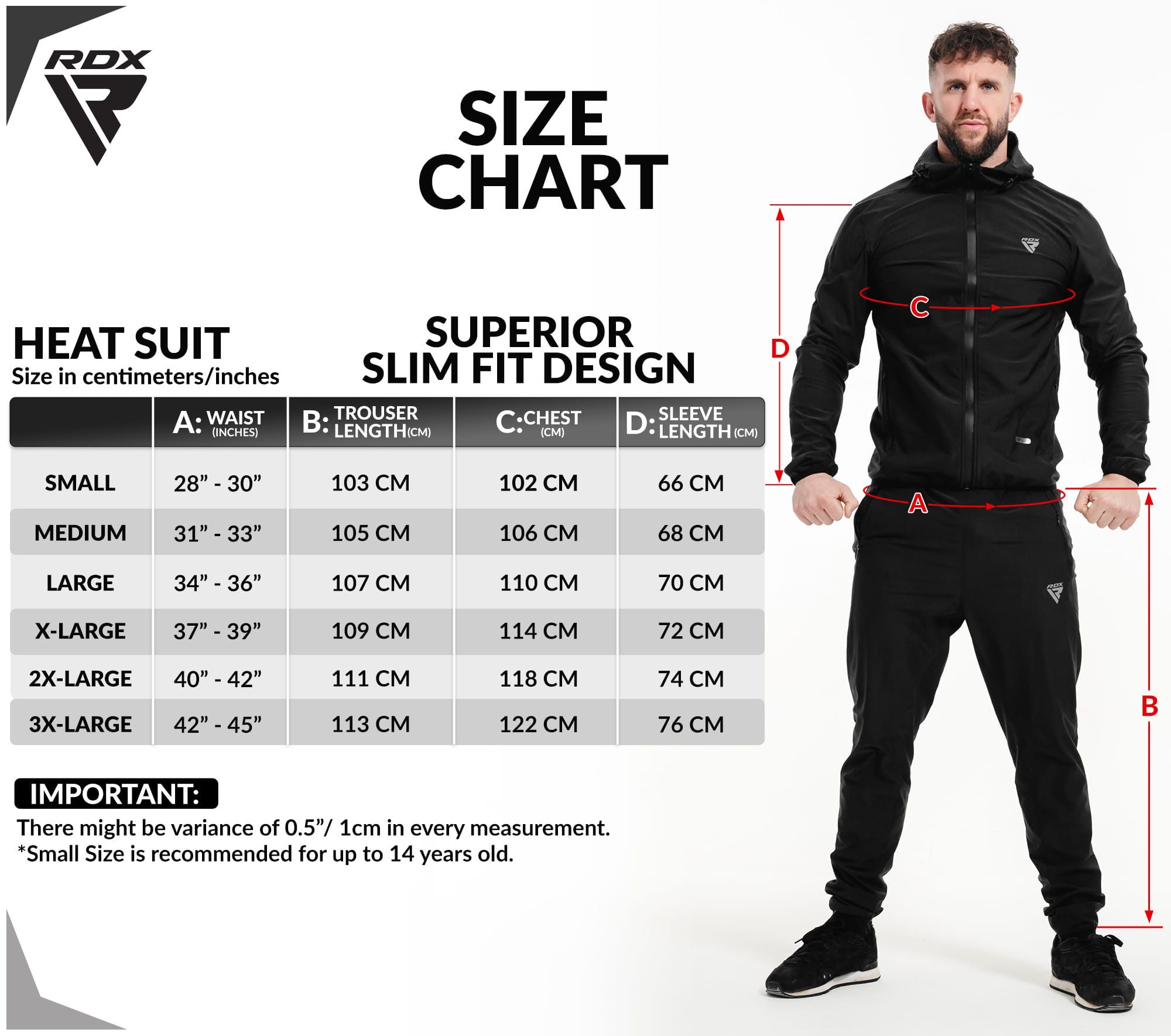 RDX Thermohemd RDX Jogginganzug zum Abnehmen, Saunaanzug Trainingsanzug Männer Frauen – Bild 2 von 5