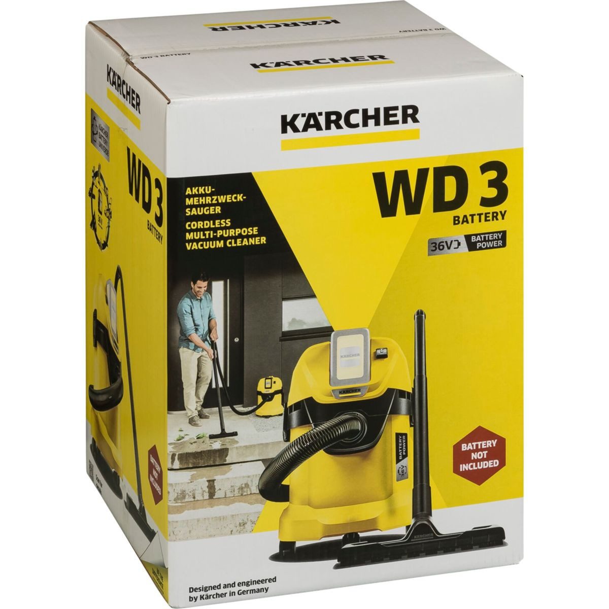 KÄRCHER Nass-Trocken-Sauger WD 3 Battery
