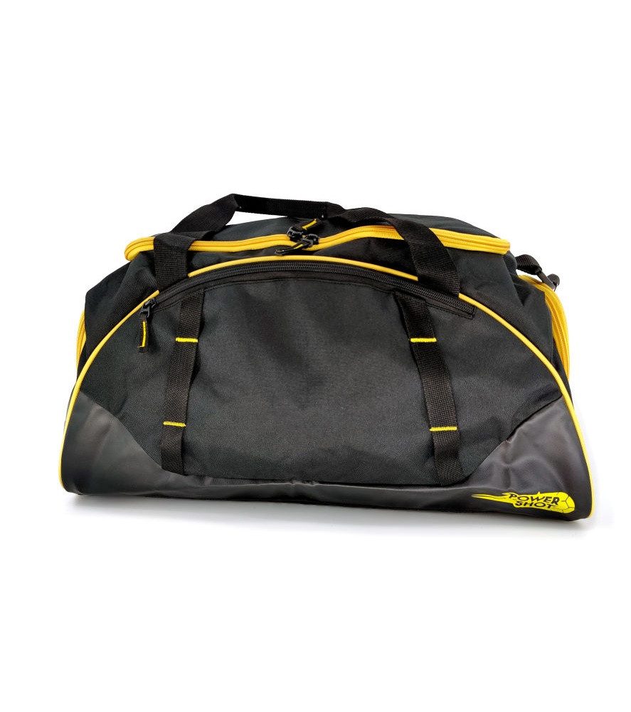 Power Shot Sporttasche Golazo 59x32x28cm -52 liter- schwarz/gelb