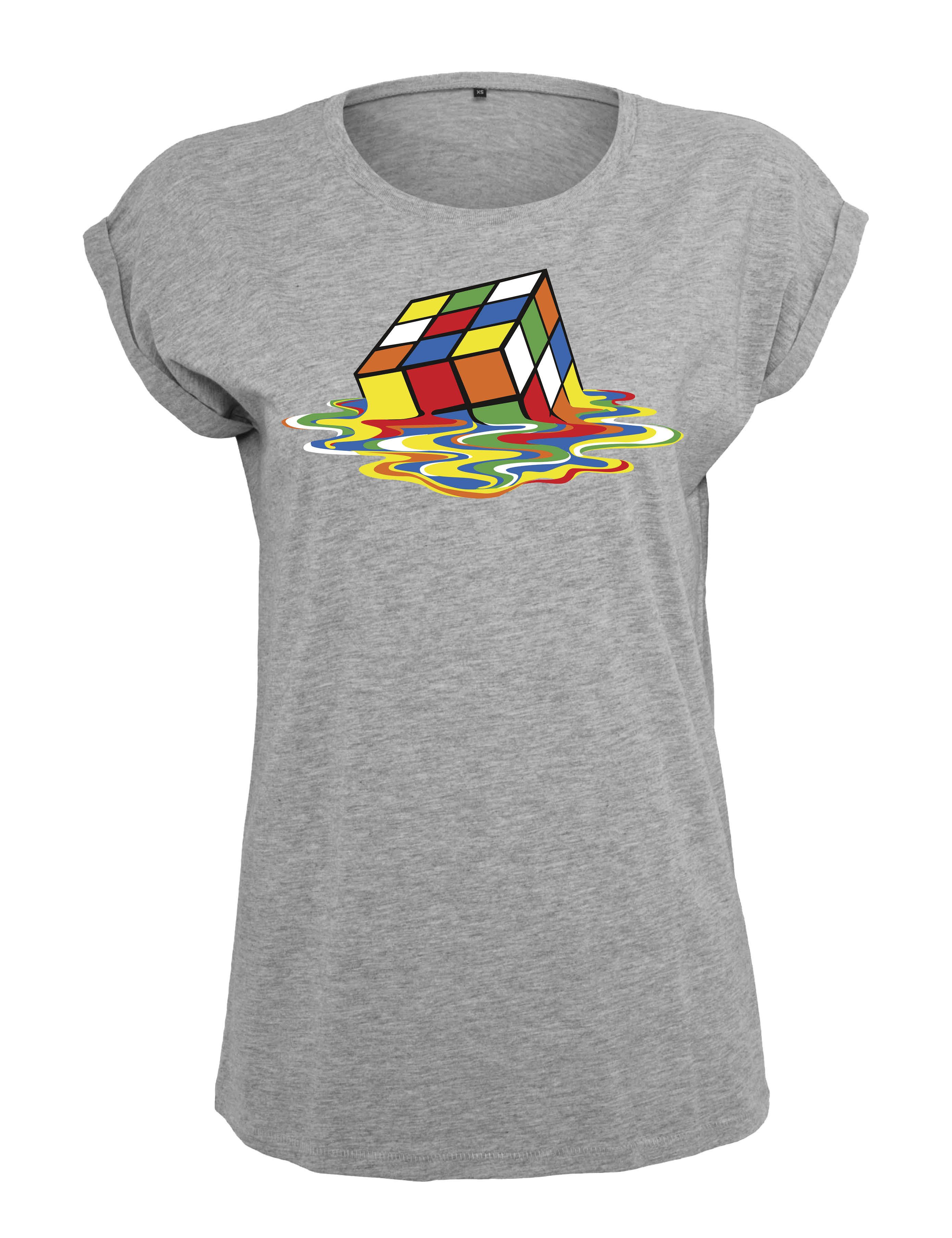 Youth Designz Print-Shirt "Zauberwürfel" Damen T-Shirt günstig online kaufen