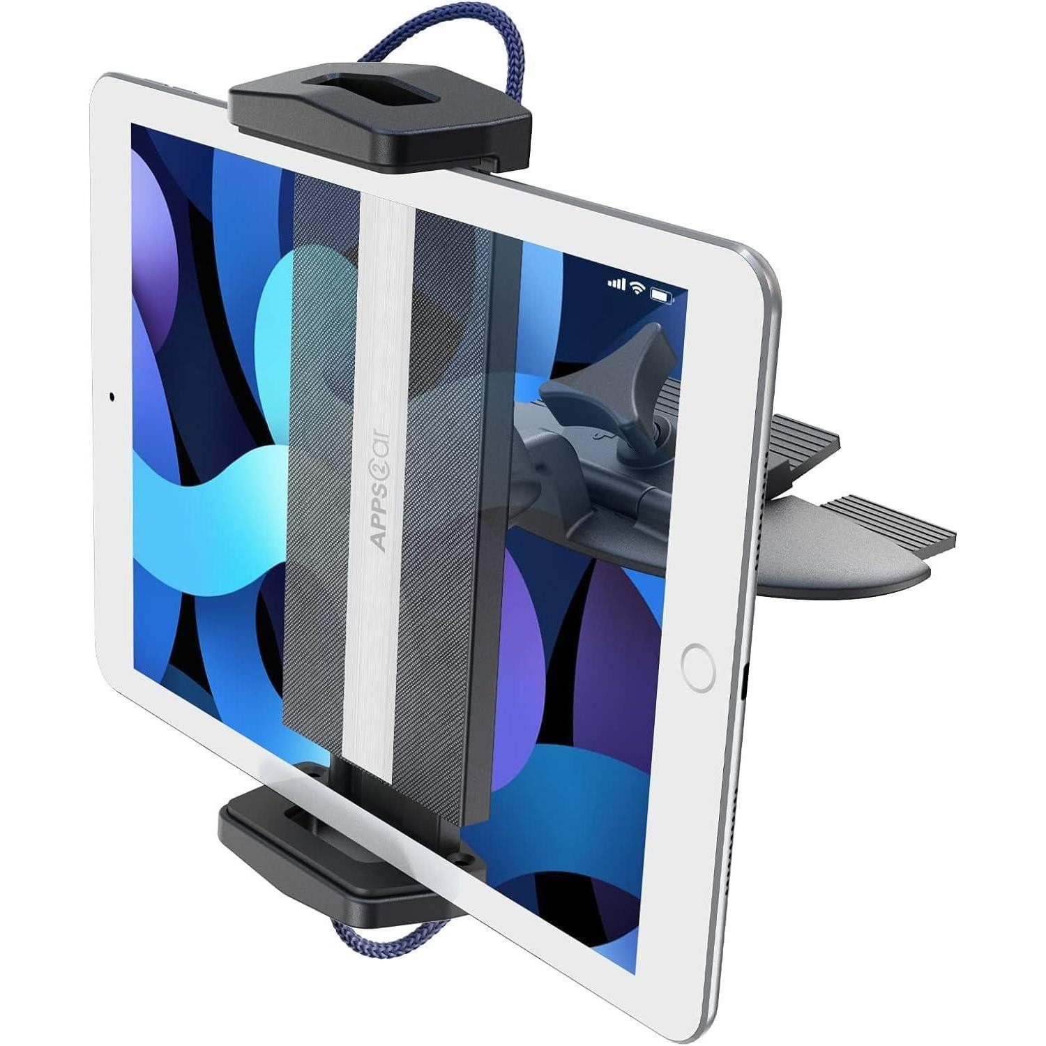 LuxusKollektion Tablet-Halterung Tablet Halterung Auto CD-Schlitz 360 Grad drehbar 4,7-12,9 Zoll