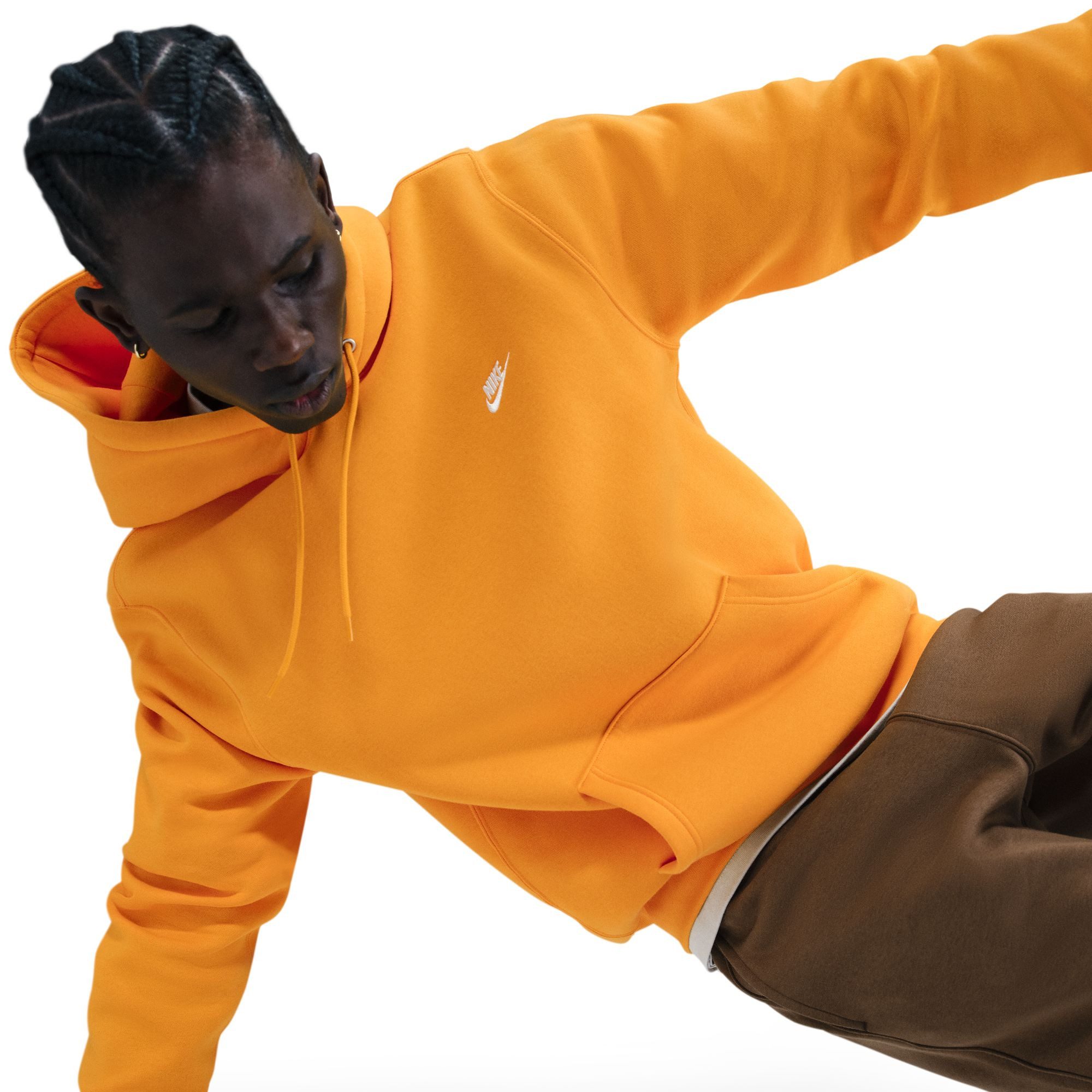 Nike Sportswear Kapuzensweatshirt M NK CLUB BB PO HOODIE mit Kängurutasche, mit angesetztem Bündchen, ohne Verschluss