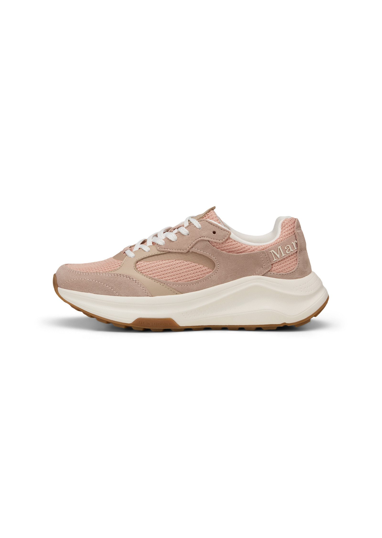 Marc O'Polo aus Rindleder mit Mesh-Einsatz Sneaker