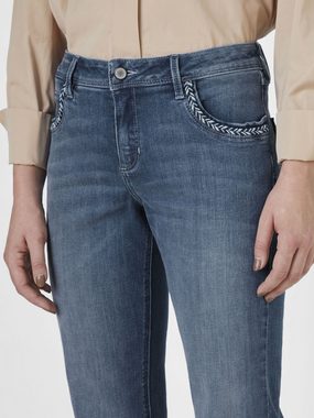 Paddock's Straight-Jeans LARA Straight Fit Jeans für Damen mit Motion & Comfort Stretch