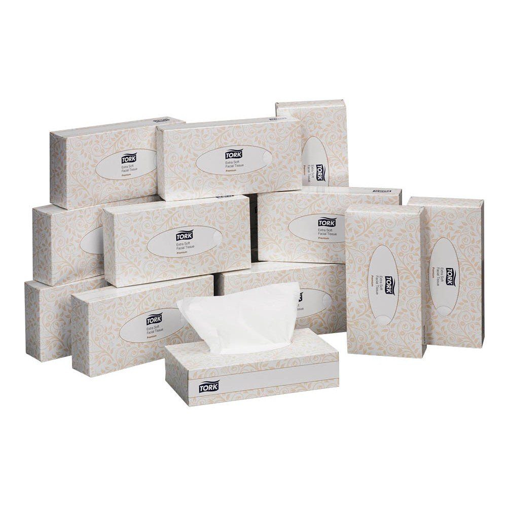 TORK Салфетки для лица 30 x 100 Салфетки для лица F1 Premium extra weich, 2-lagig; Extra Weich