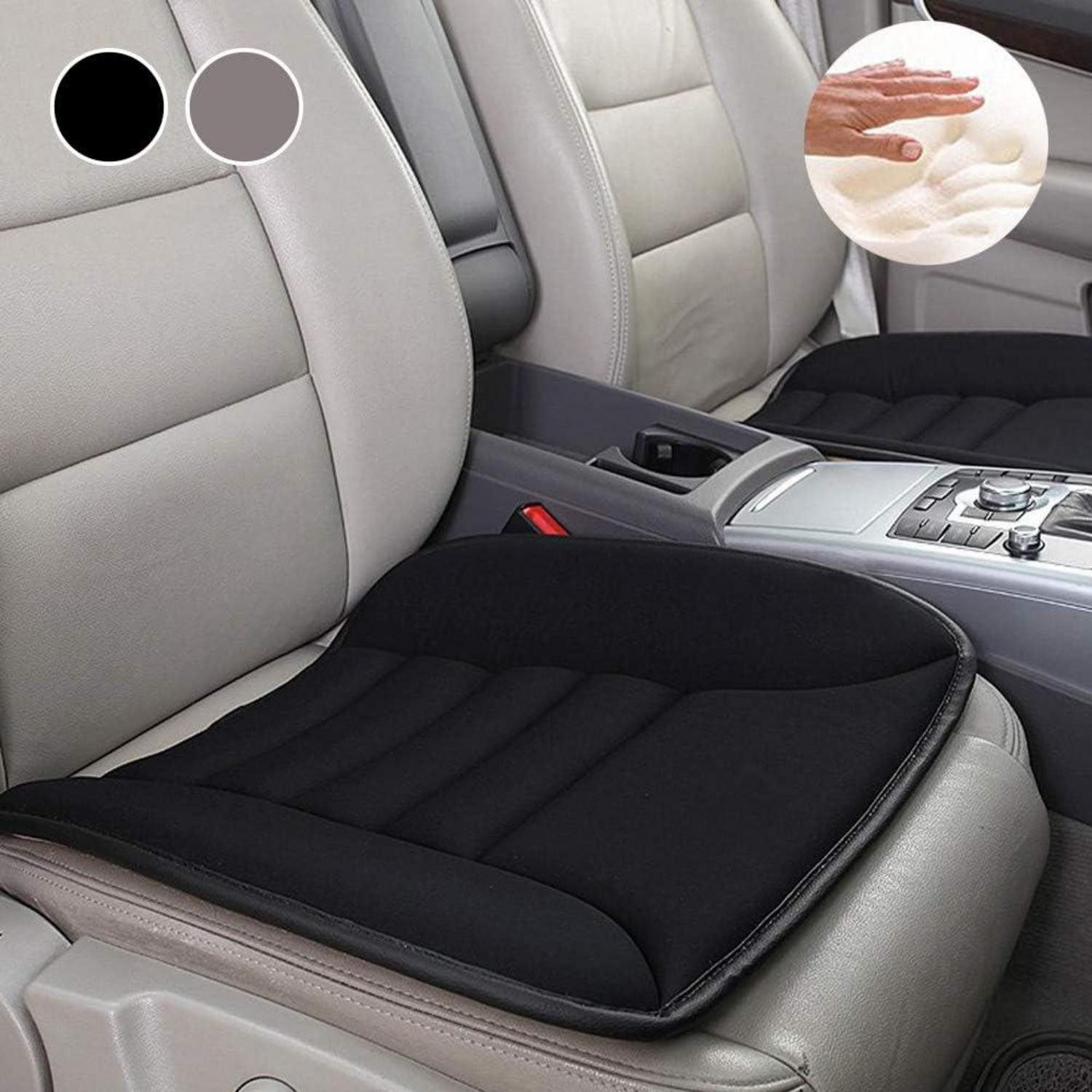 LuxusKollektion Autoplane Orthopädisches Big Ant Memory Foam Sitzkissen Schwarz