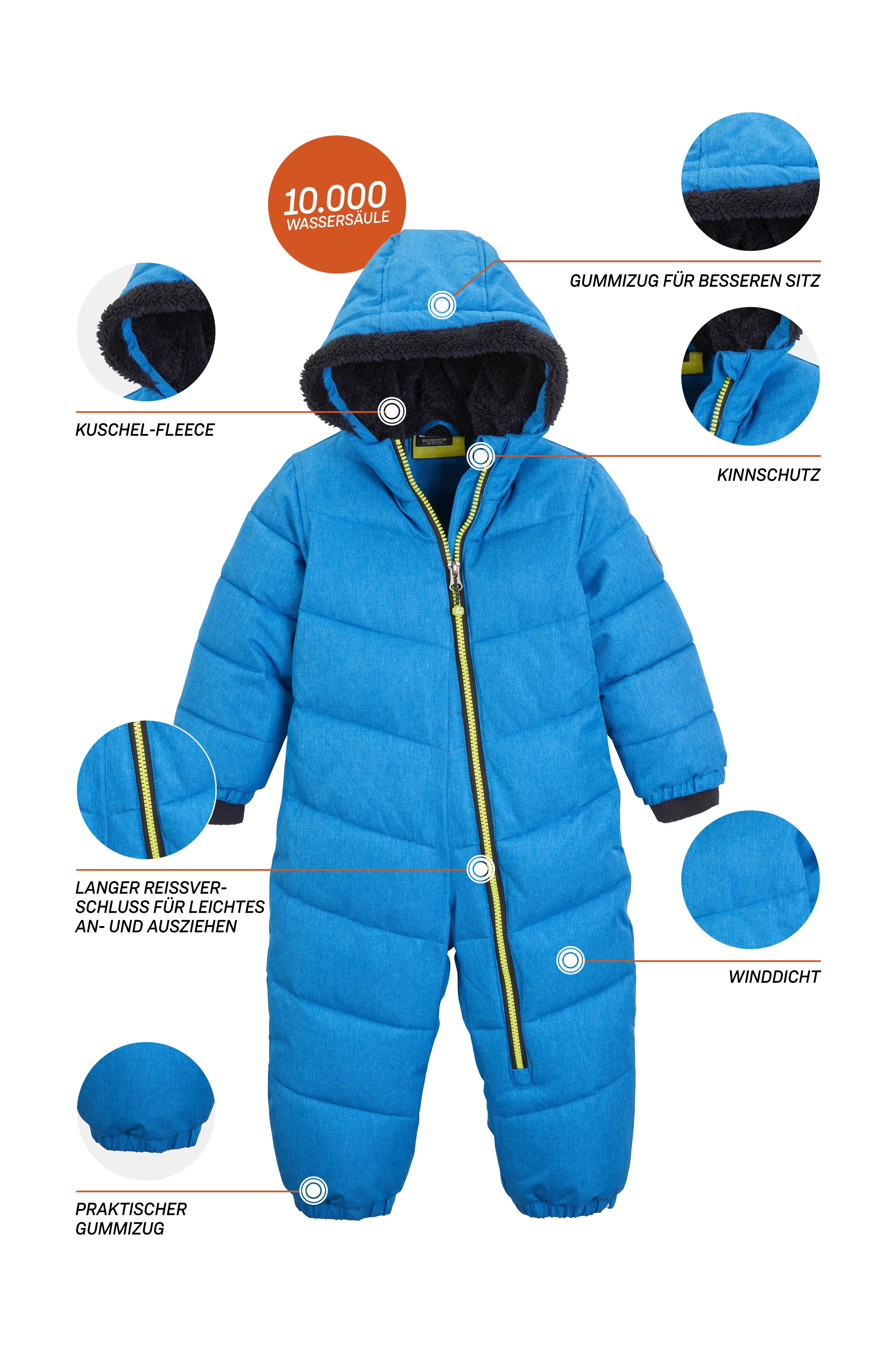 royalblau Karter Killtec Mini Schneeoverall