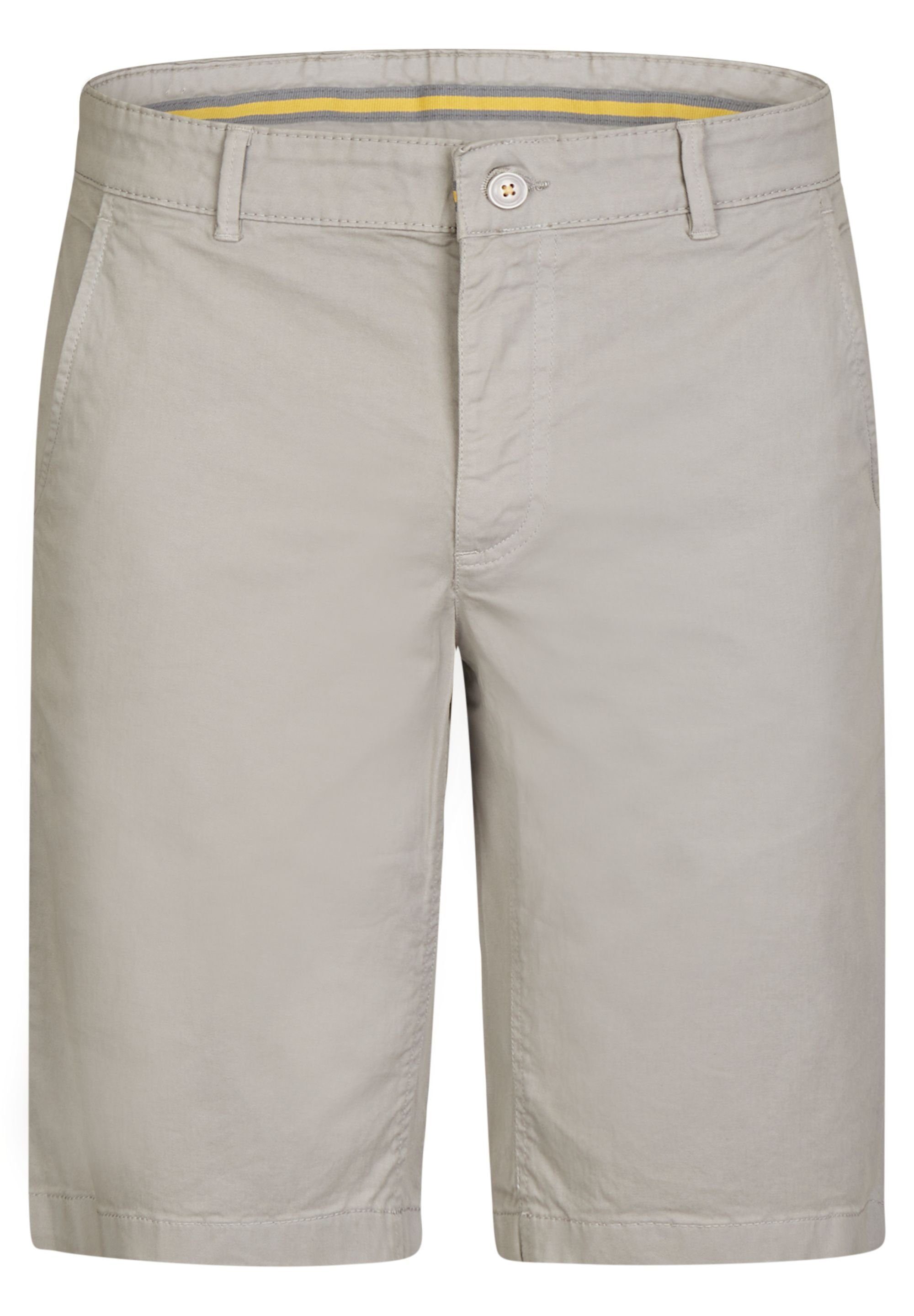 HECHTER PARIS Shorts mit Gürtelschlaufen grey