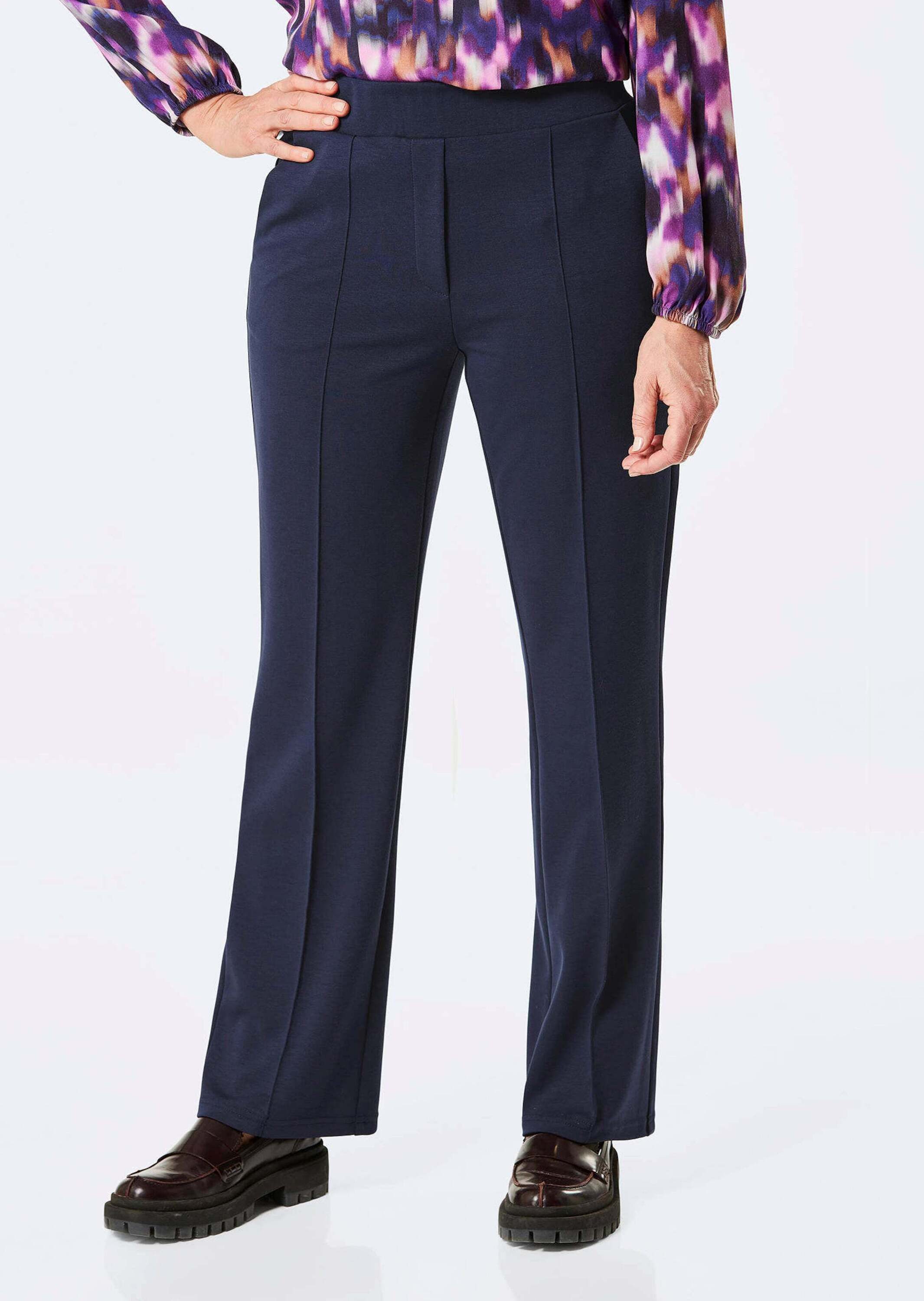 GOLDNER Stoffhose Kurzgröße: Jerseyhose VERA mit günstig online kaufen