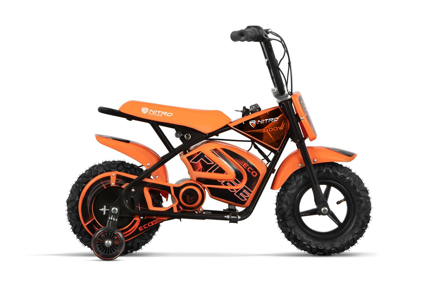 Smarty Elektro-Kindermotorrad Eco Flee 300W 24V 6,5 Zoll 2-Stufen
