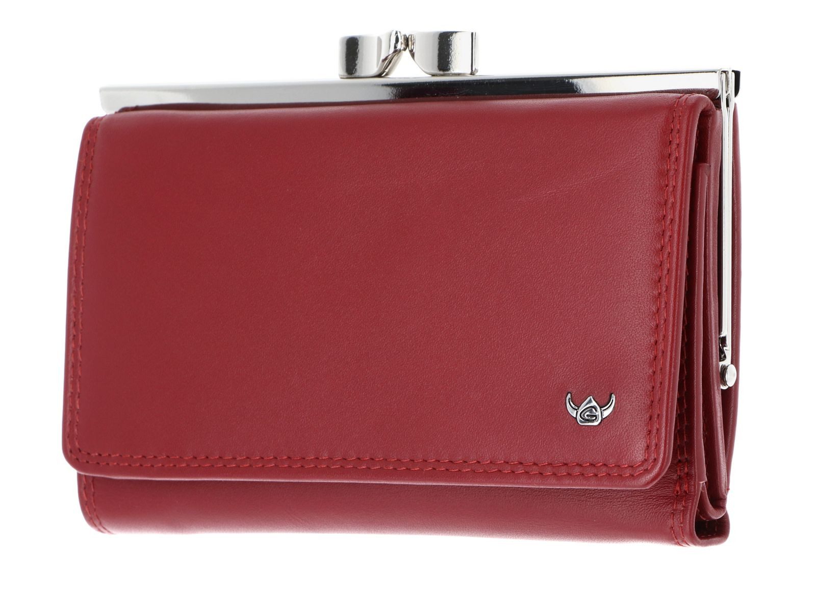 Golden Head Geldbörse Bügelbörse 2157, aus echtem Rindsleder mit RFID-Blocker Schutz