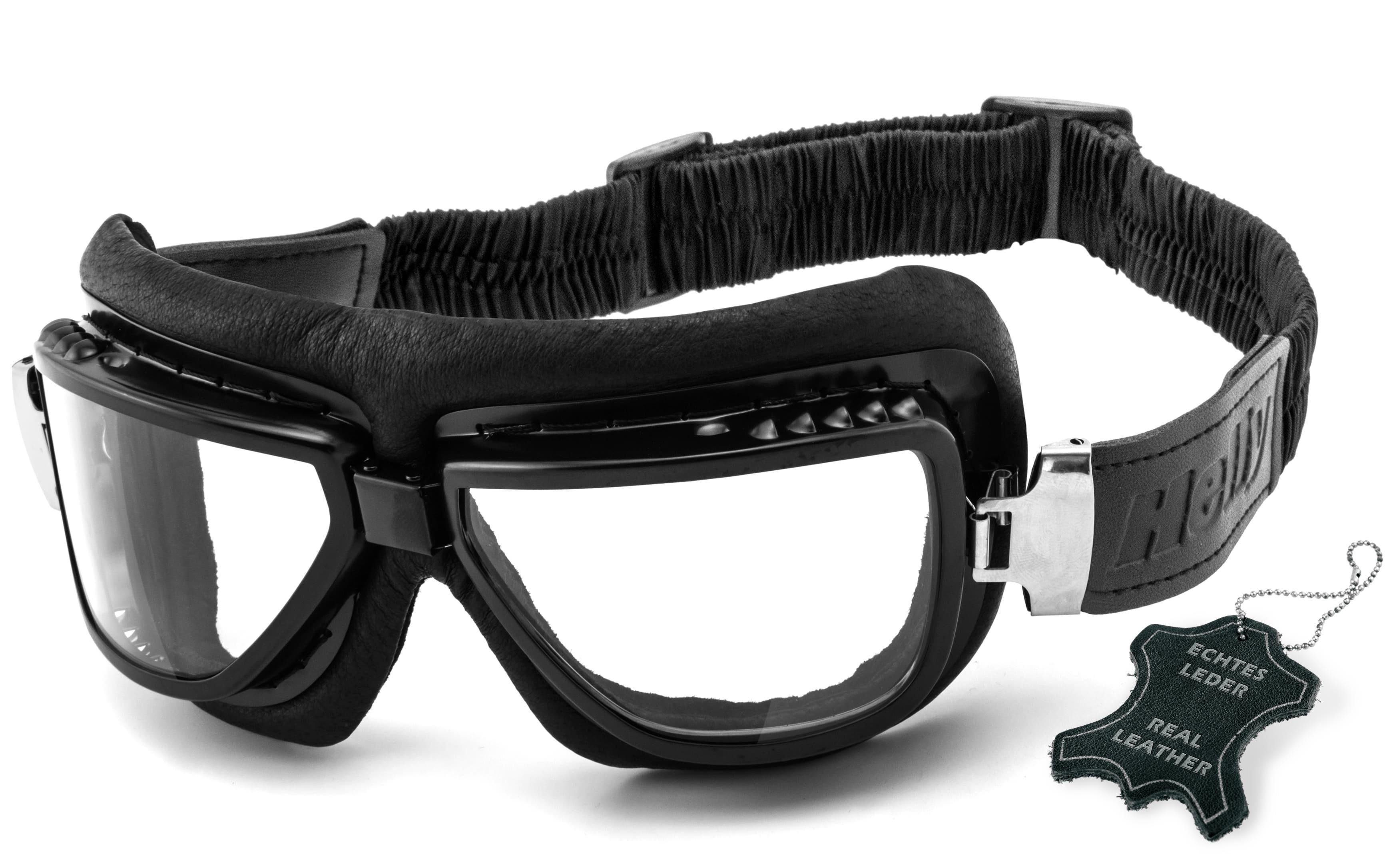 Helly - No.1 Bikereyes Motorradbrille 1380b, Motorradbrille mit Kunststoff-Sicherheitsglas