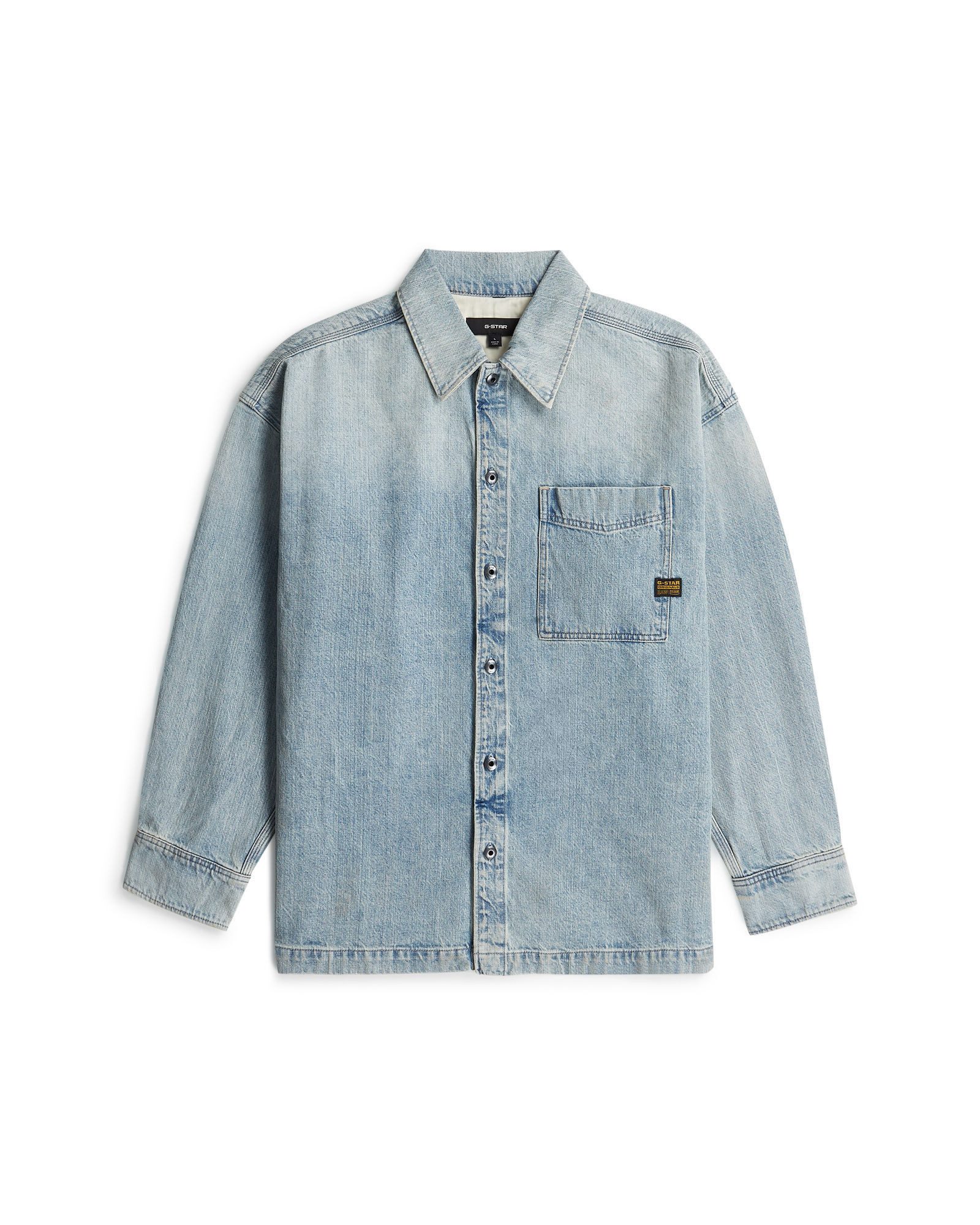 G-STAR Langarmshirt Boxy Fit Overshirt
