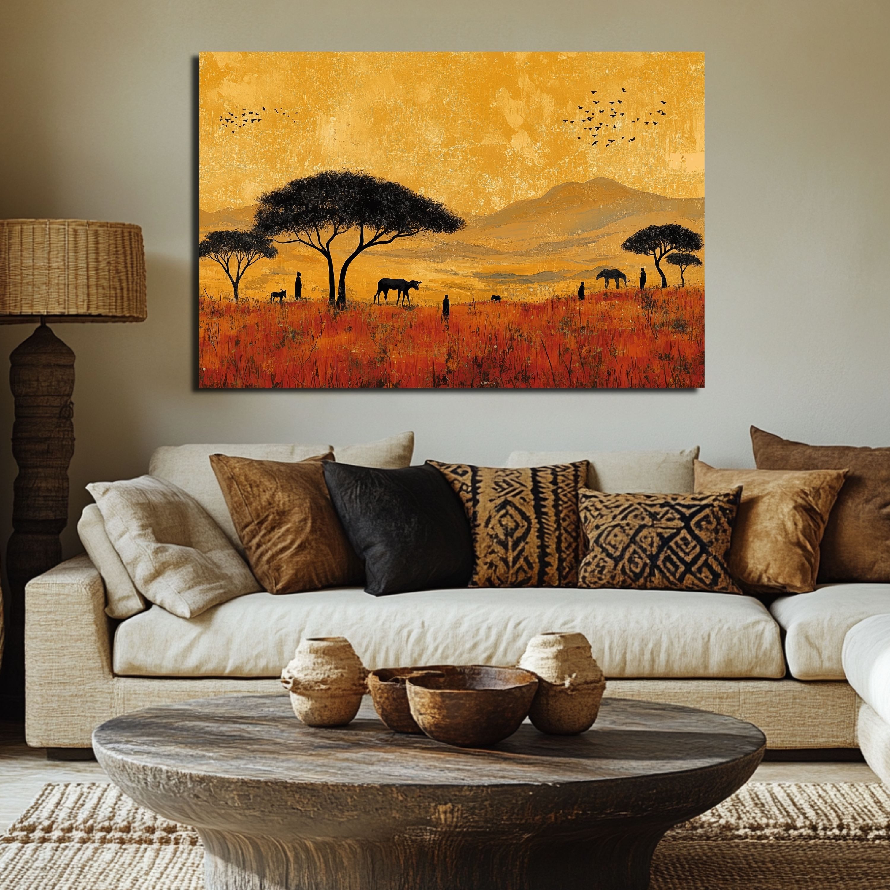 DARO Design Leinwandbild Modern Abstrakt Wandbilder günstig online kaufen