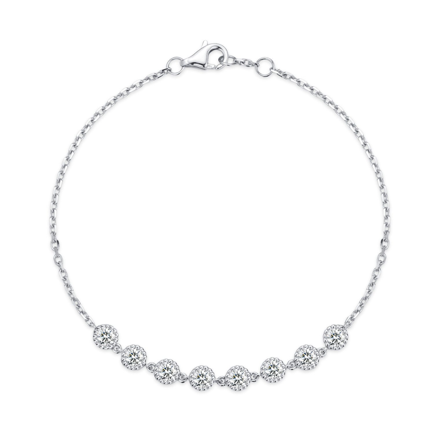 Sternvoll Goldarmband Bubble Armband Labordiamant 750er Gold