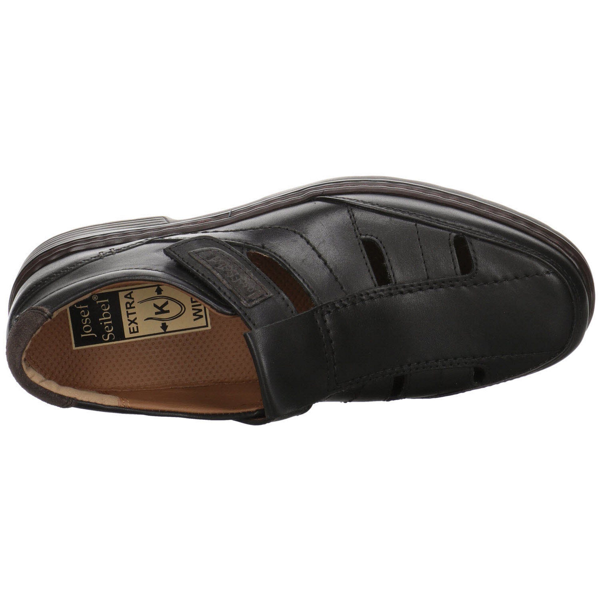 Schuhe 08 Alastair Seibel Herren Slipper Schwarz Glattleder Slipper (10201689) Slipper Josef