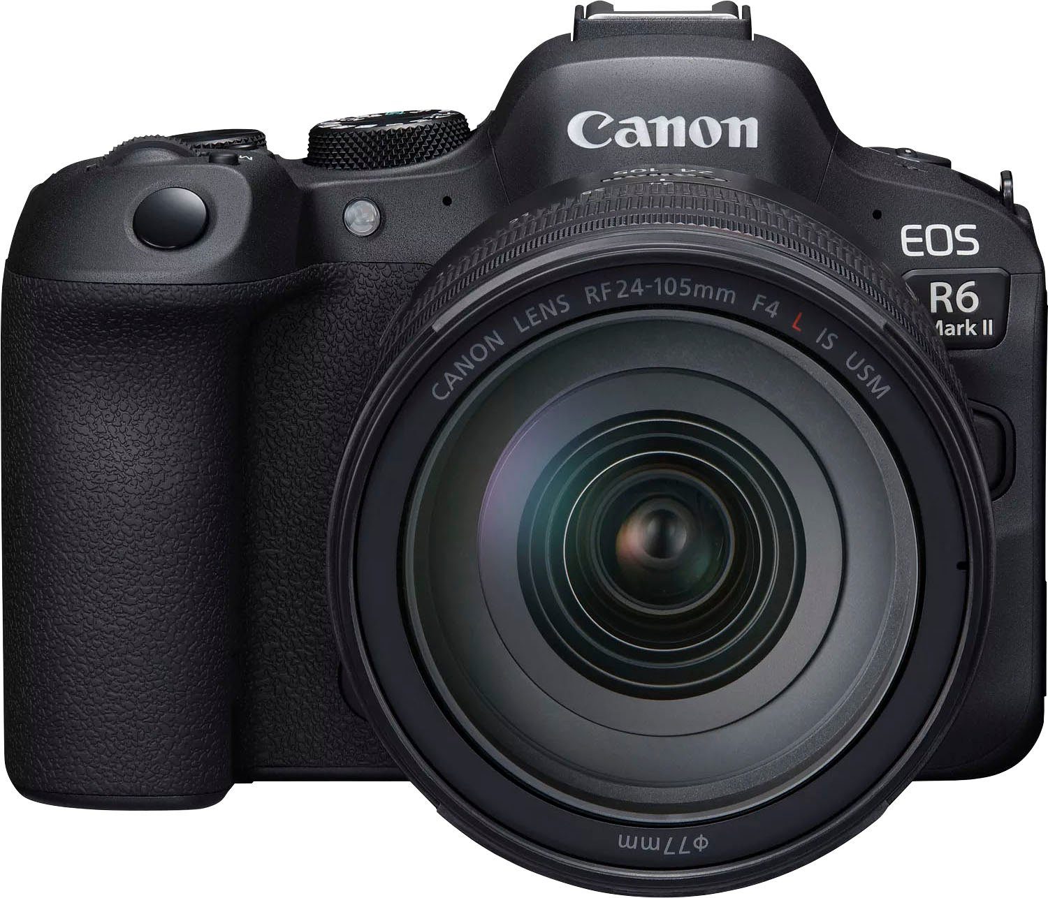 Canon EOS R6 Mark II Systemkamera (RF 24-105mm F4 L IS USM, 24,2 MP, Bluetooth, WLAN (Wi-Fi), Hybridkamera für Foto und Video ohne Kompromisse)