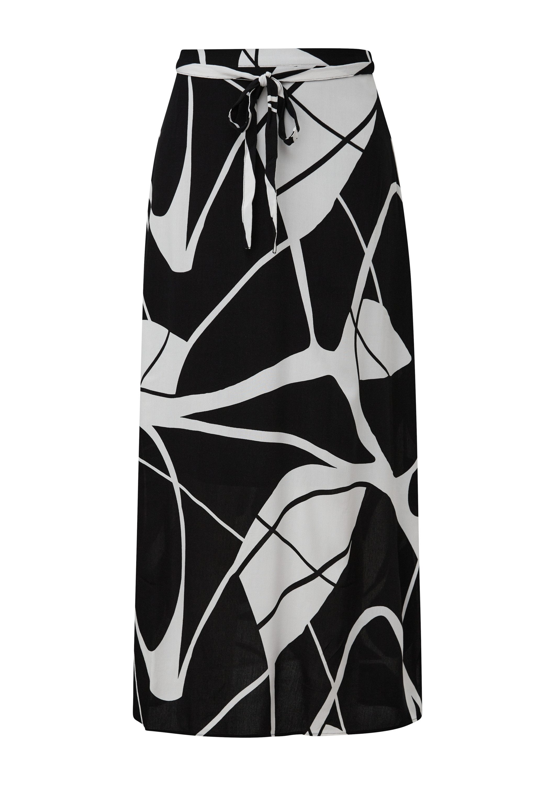 comma Midirock Rock Viskose-Rock mit Bindeband günstig online kaufen