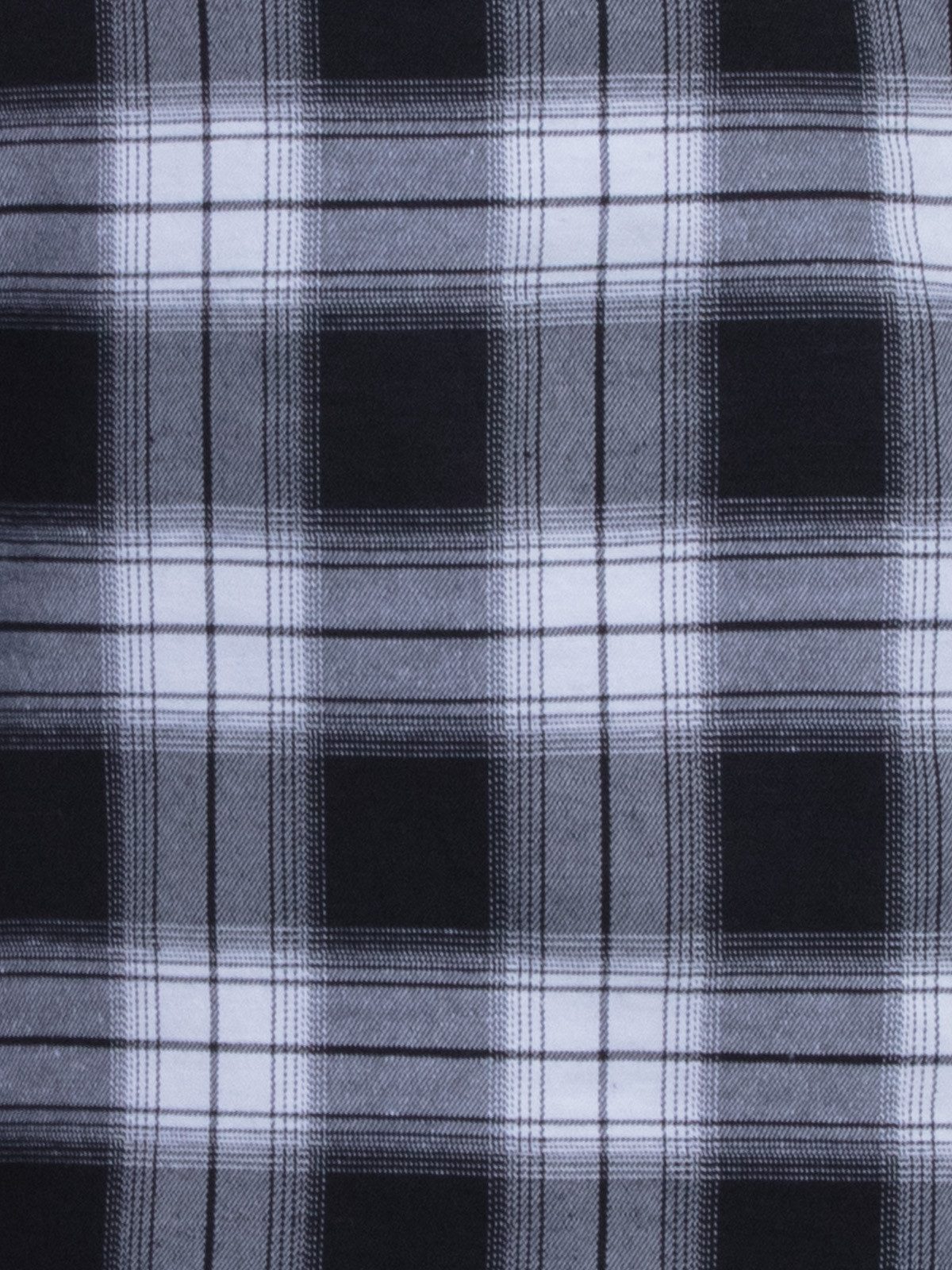 Henry Terre Schlafanzug Pyjama Set Langarm - kariert