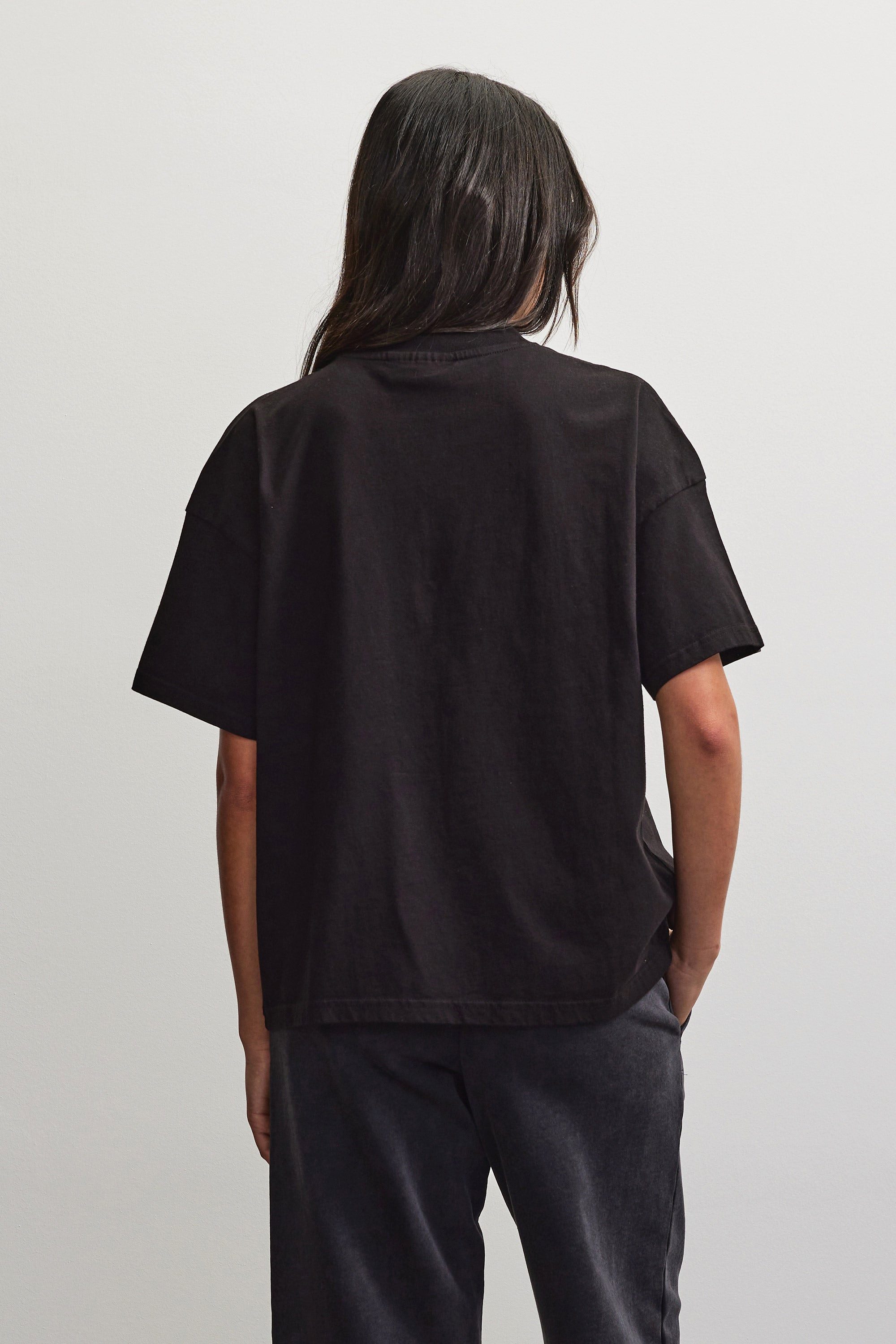 PEGADOR T-Shirt Bracy Heavy Oversized Tee Baumwolle, oversize – Bild 3 von 5