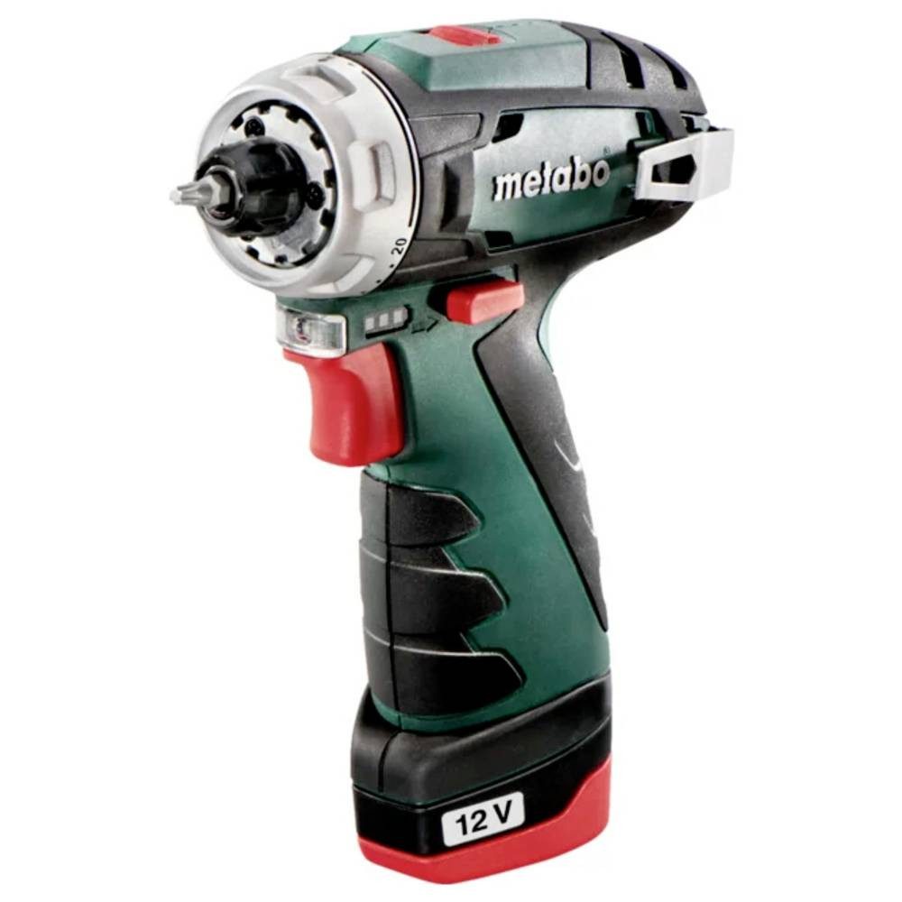 metabo Akku-Schrauber 12-Volt-Akku-Bohrschrauber 600984000, inkl. 2. Akku, inkl. Ladegerät