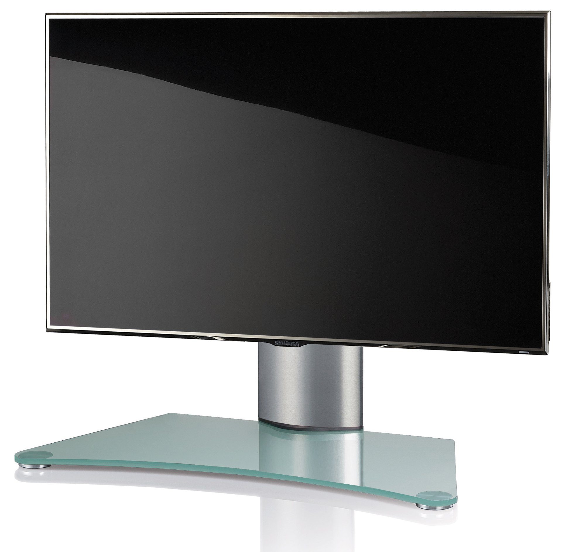 Standfuß TV-Ständer, VCM Aufsatz Windoxa Erhöhung (1-tlg) Mini TV Mattglas Alu Glas