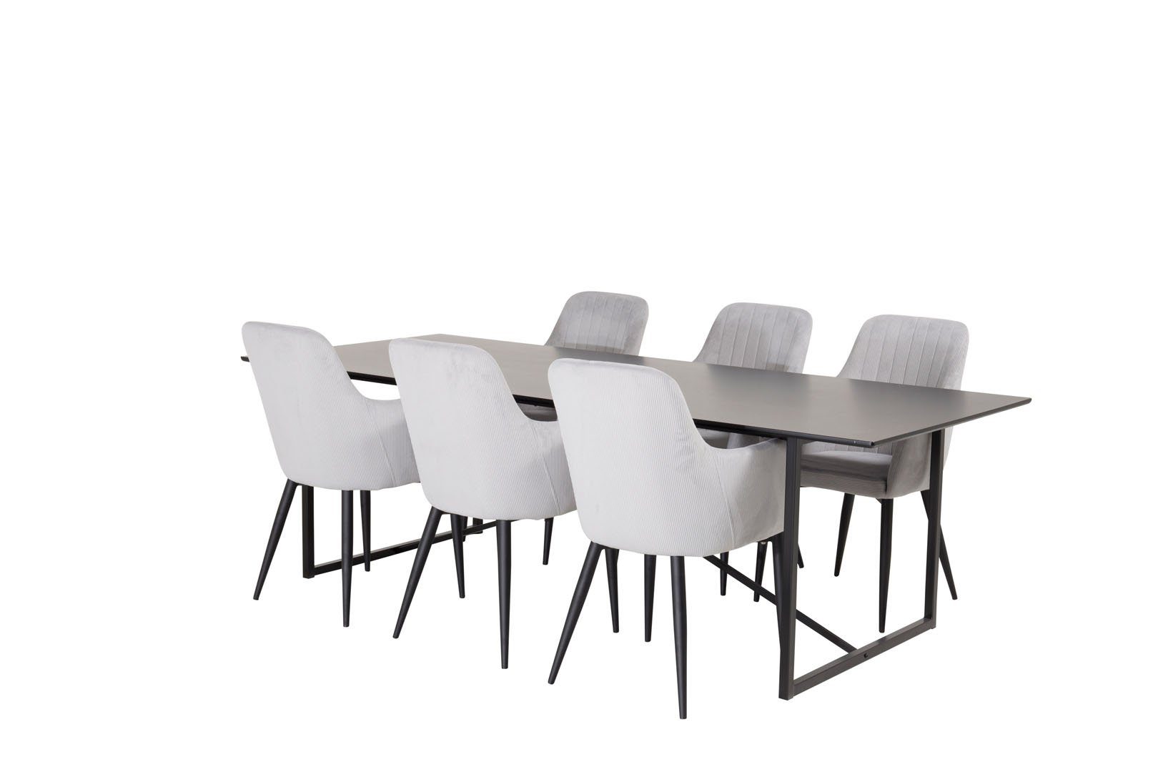 ebuy24 Essgruppe Palace 240x100BLBL Essgruppe Esstisch schwarz und, (7-tlg). Reduzierter Preis € 1.065,95. Unverbindliche Preisempfehlung € 1.775,95